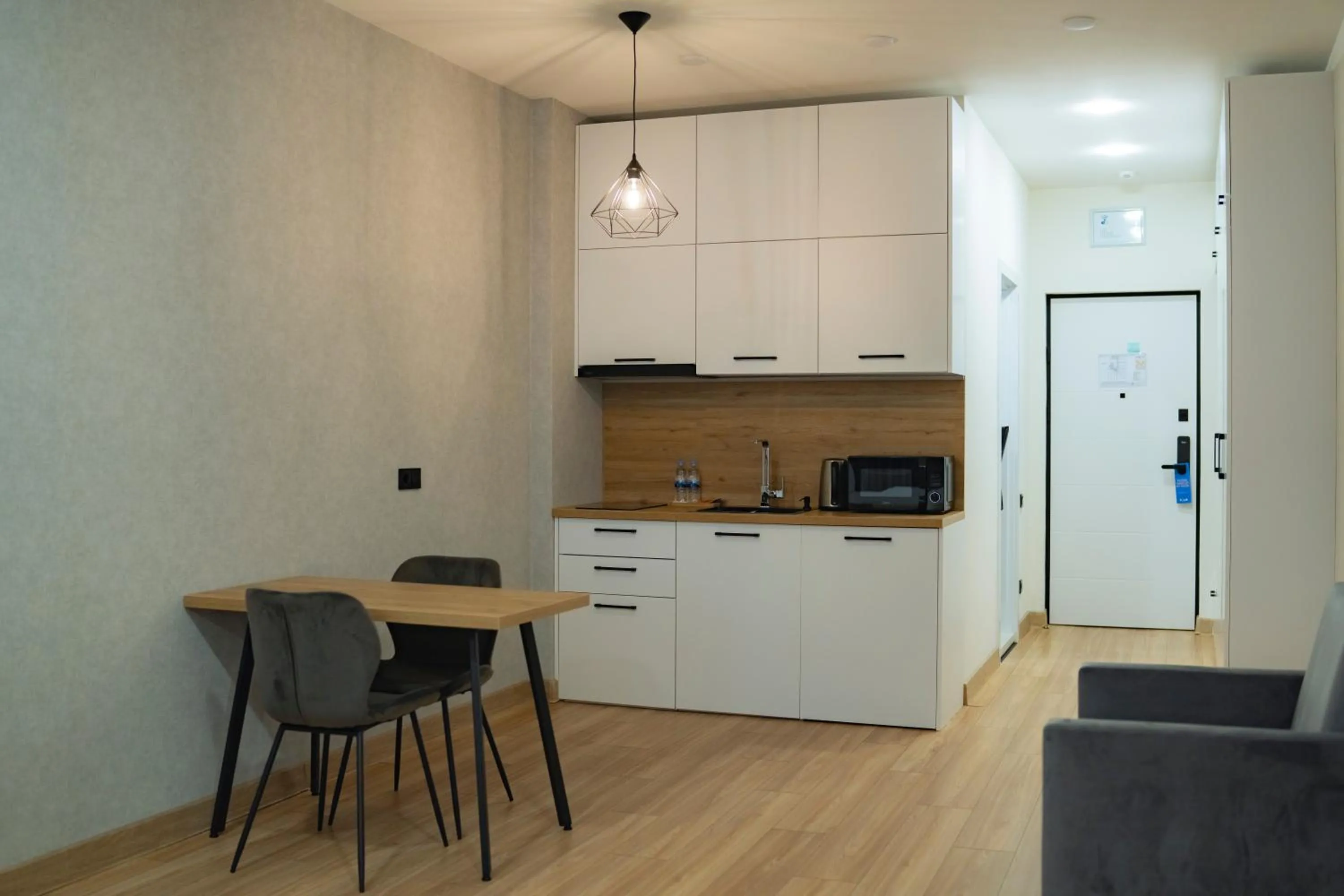 Kitchen or kitchenette in Solis Residence Aparthotel