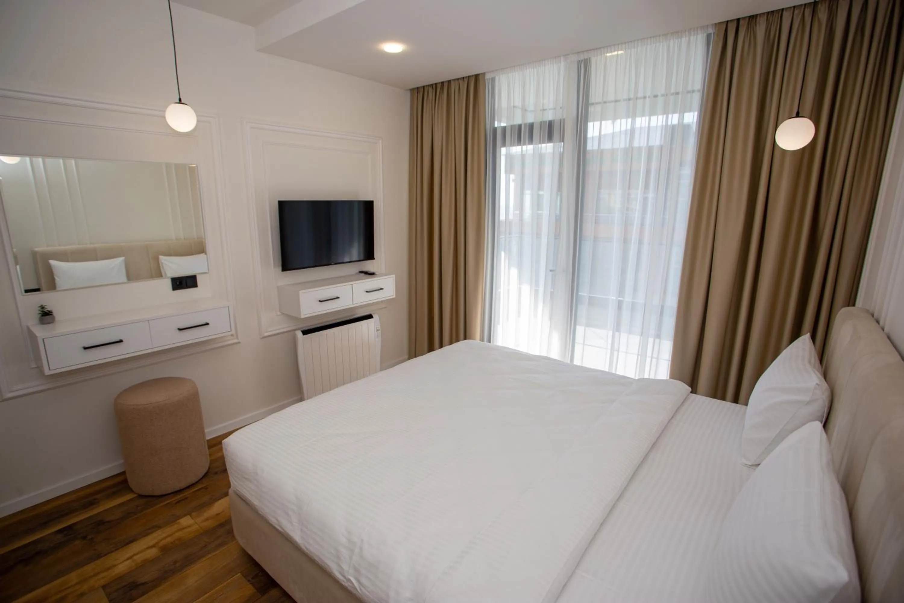 TV and multimedia, Bed in Solis Residence Aparthotel