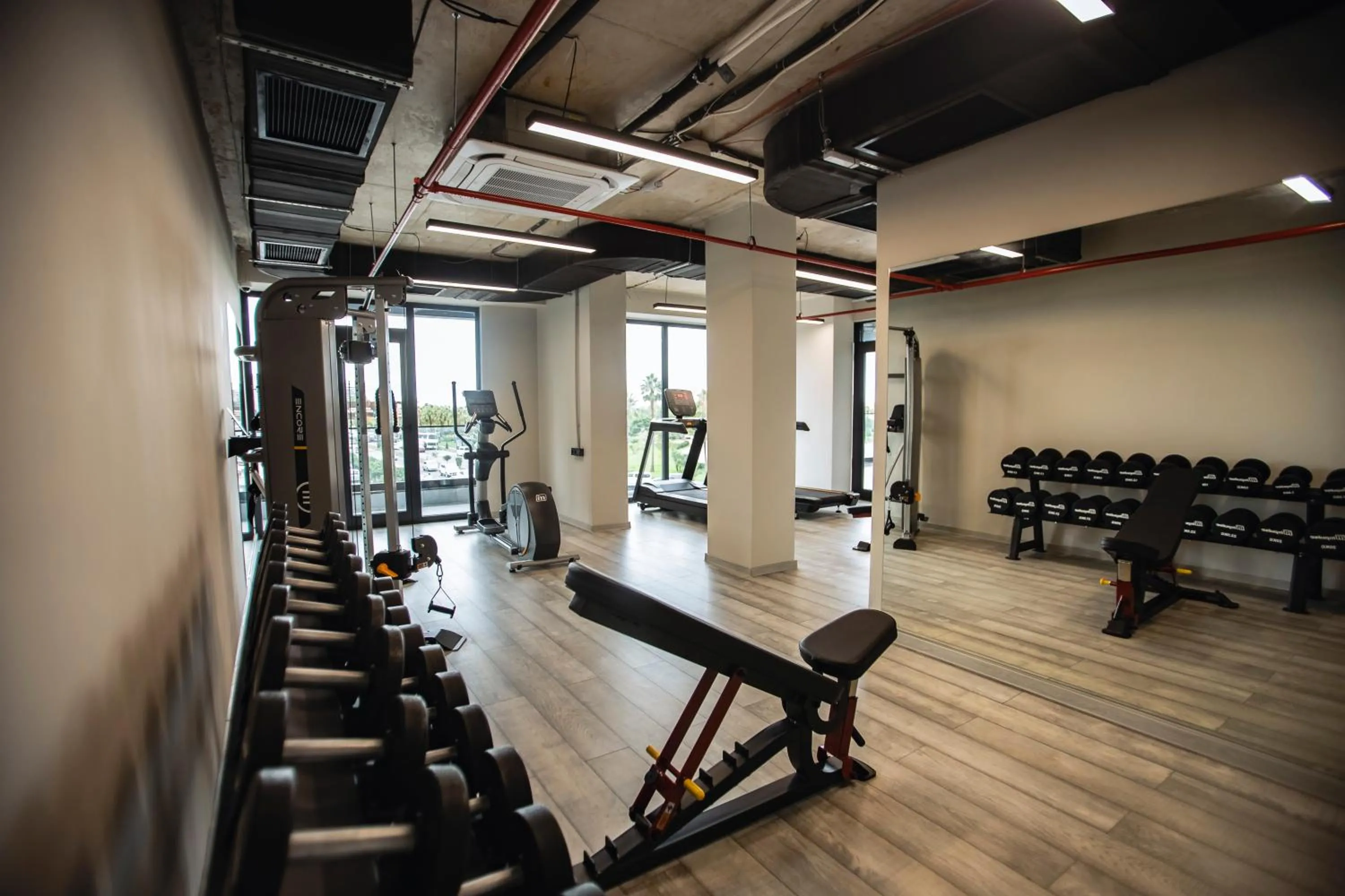 Fitness centre/facilities in Solis Residence Aparthotel