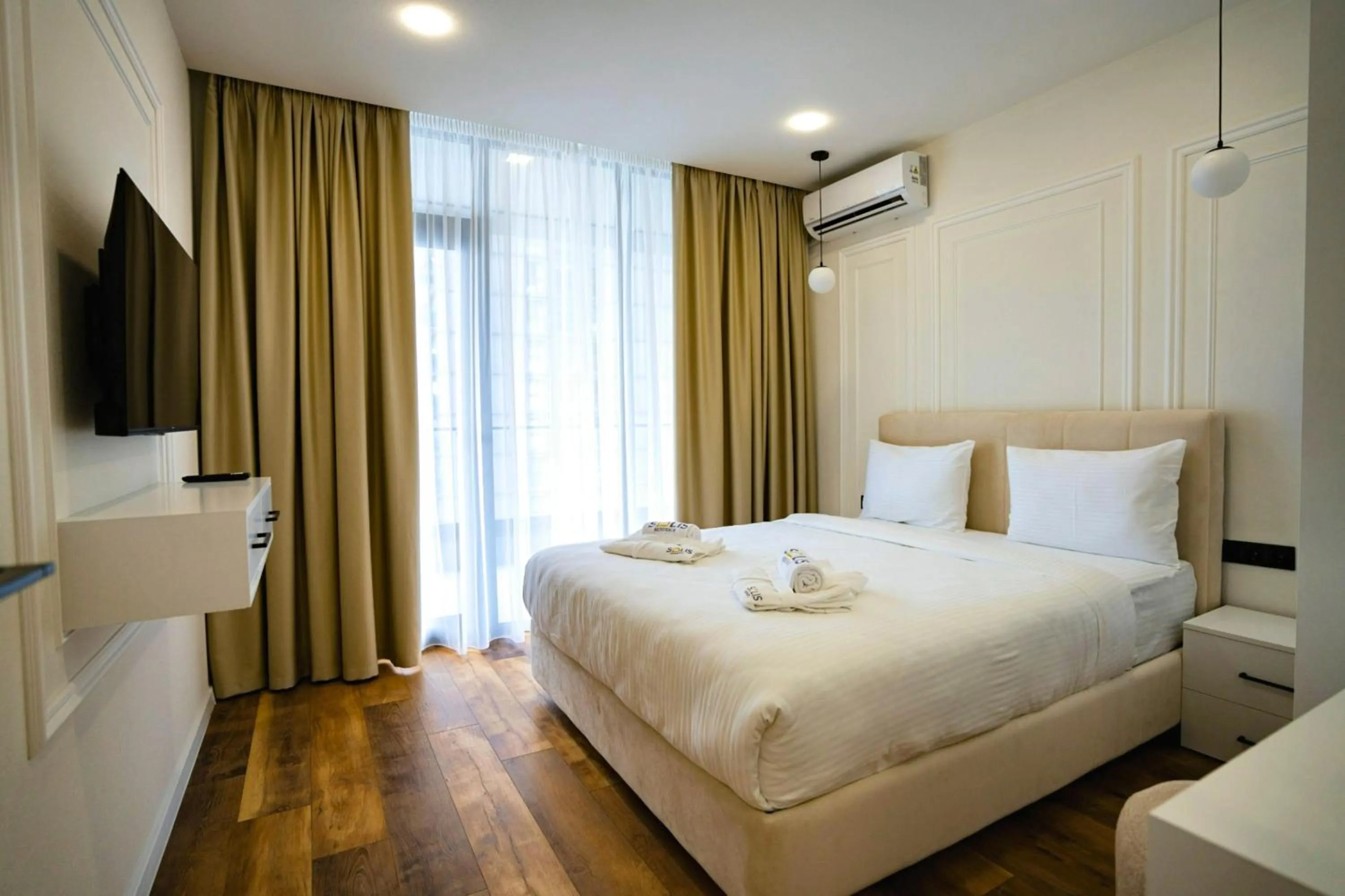 Bed in Solis Residence Aparthotel