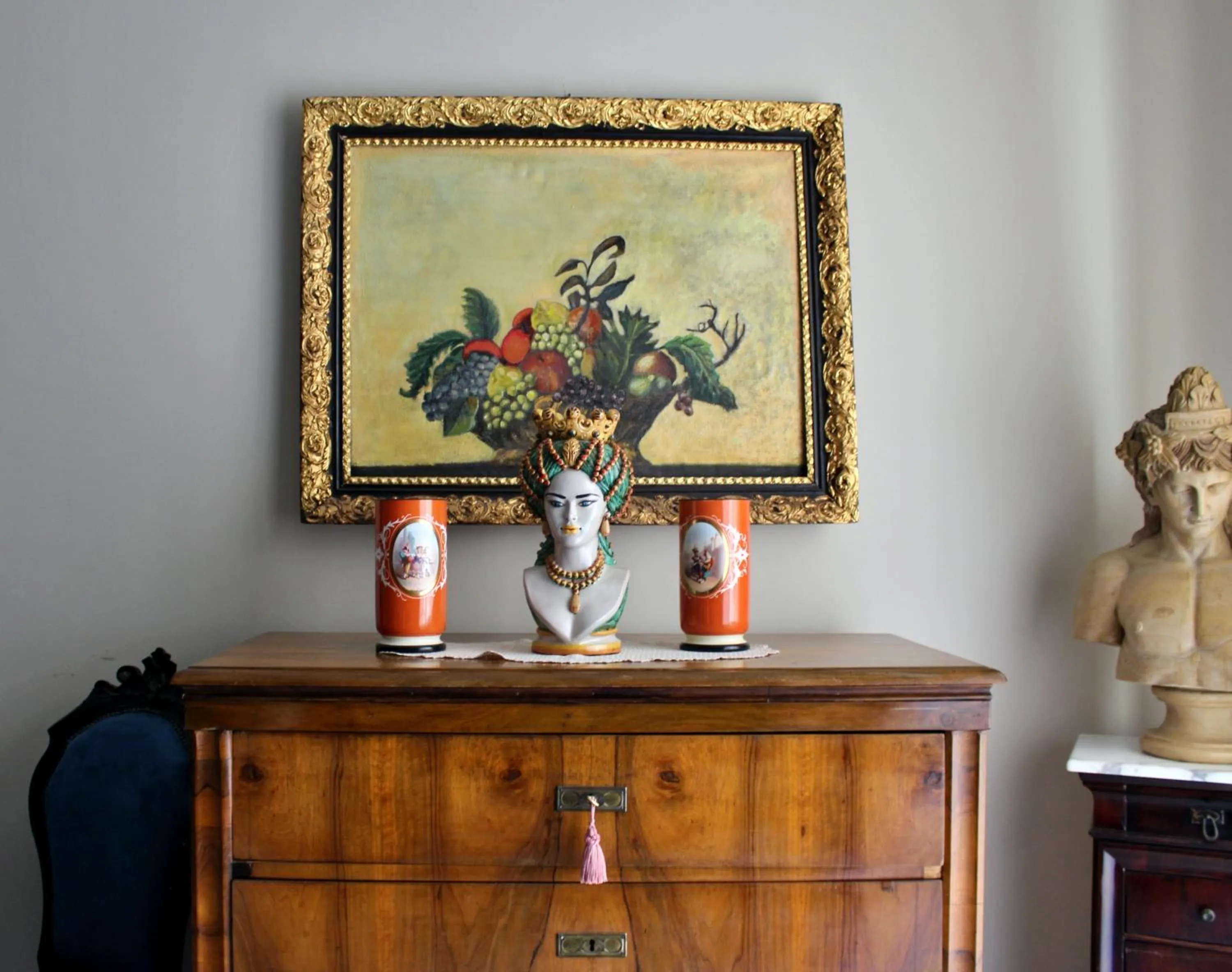 Lobby or reception in Barocco B&B