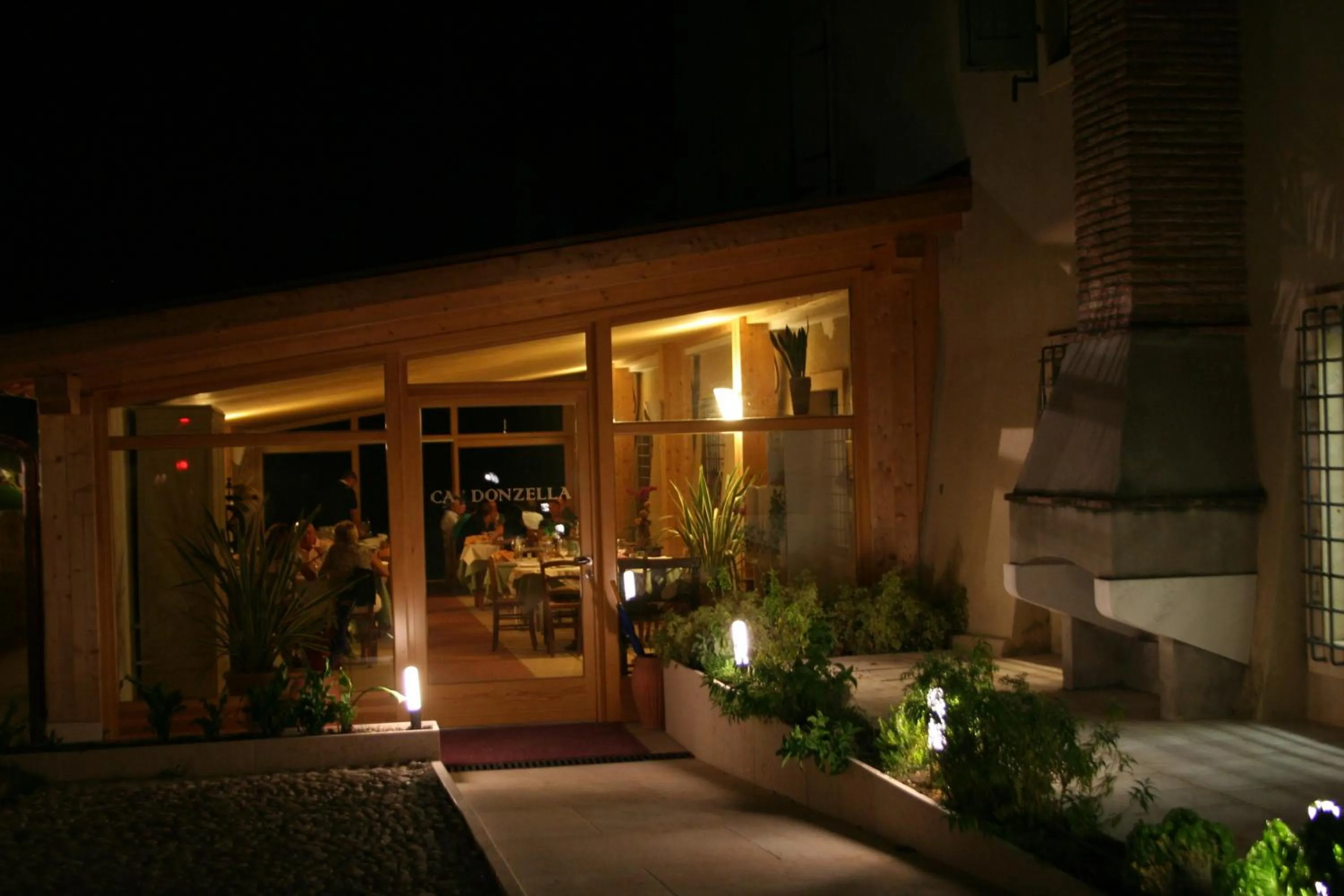 Facade/entrance in Cà Donzella