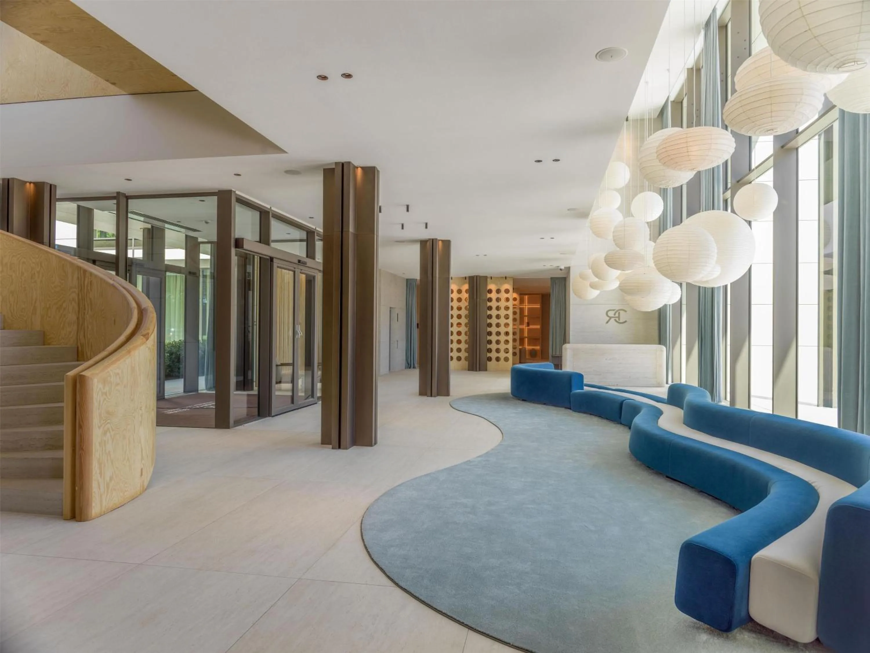 Lobby or reception in Radisson Collection The National Hotel, Brussels