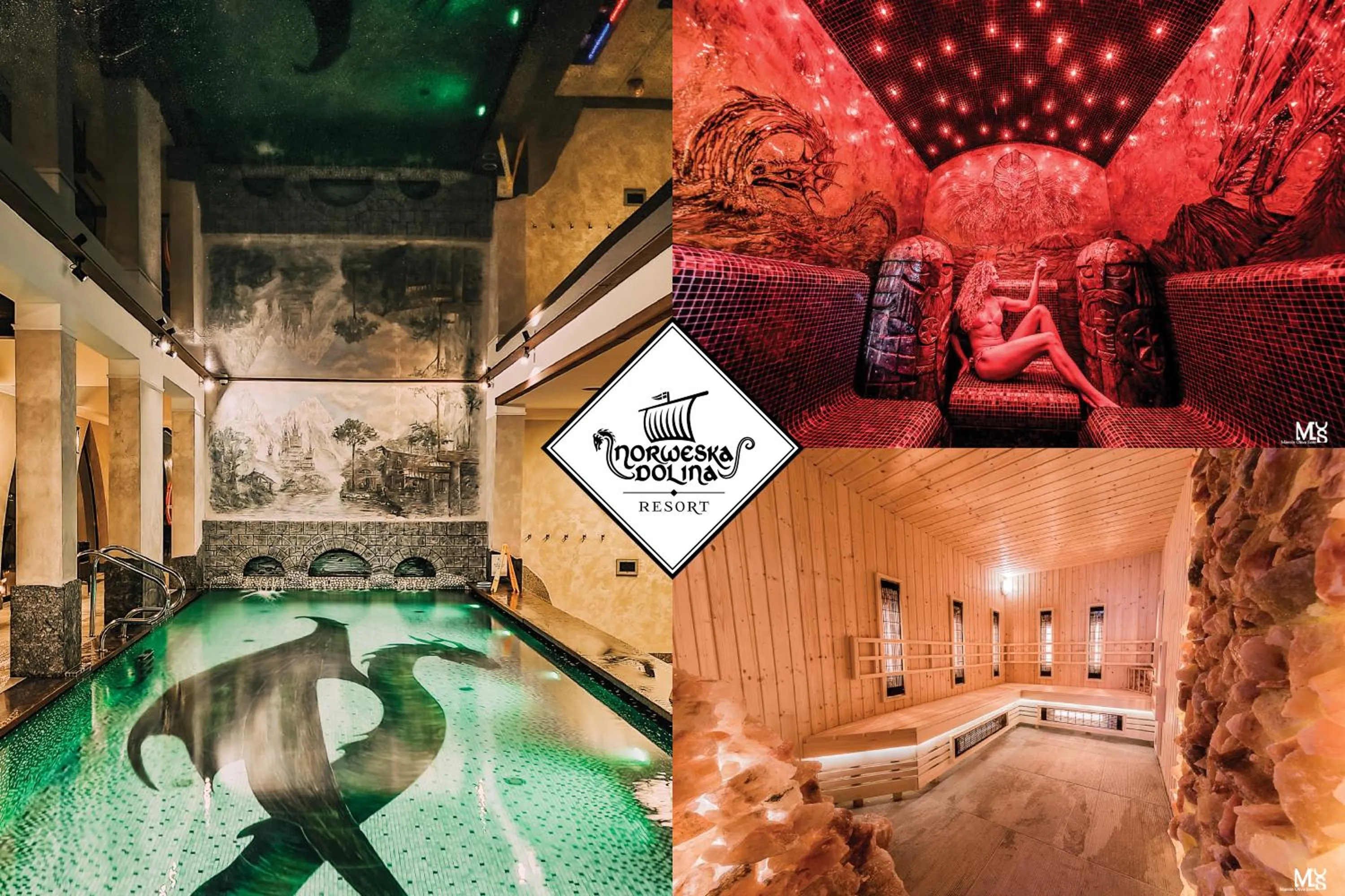 Sauna in Norweska Dolina Family&Pet-friendly Resort