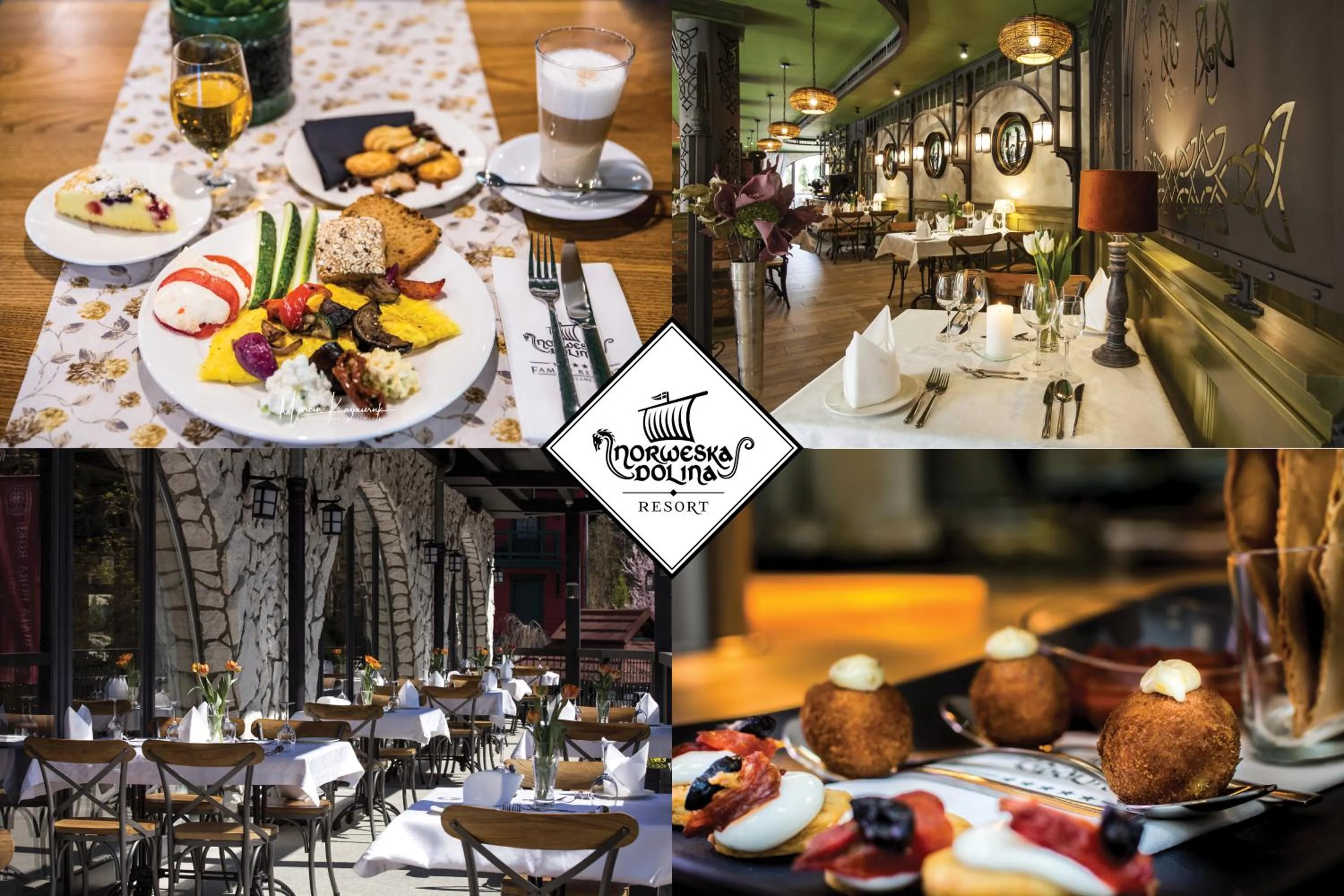 Restaurant/places to eat in Norweska Dolina Family&Pet-friendly Resort