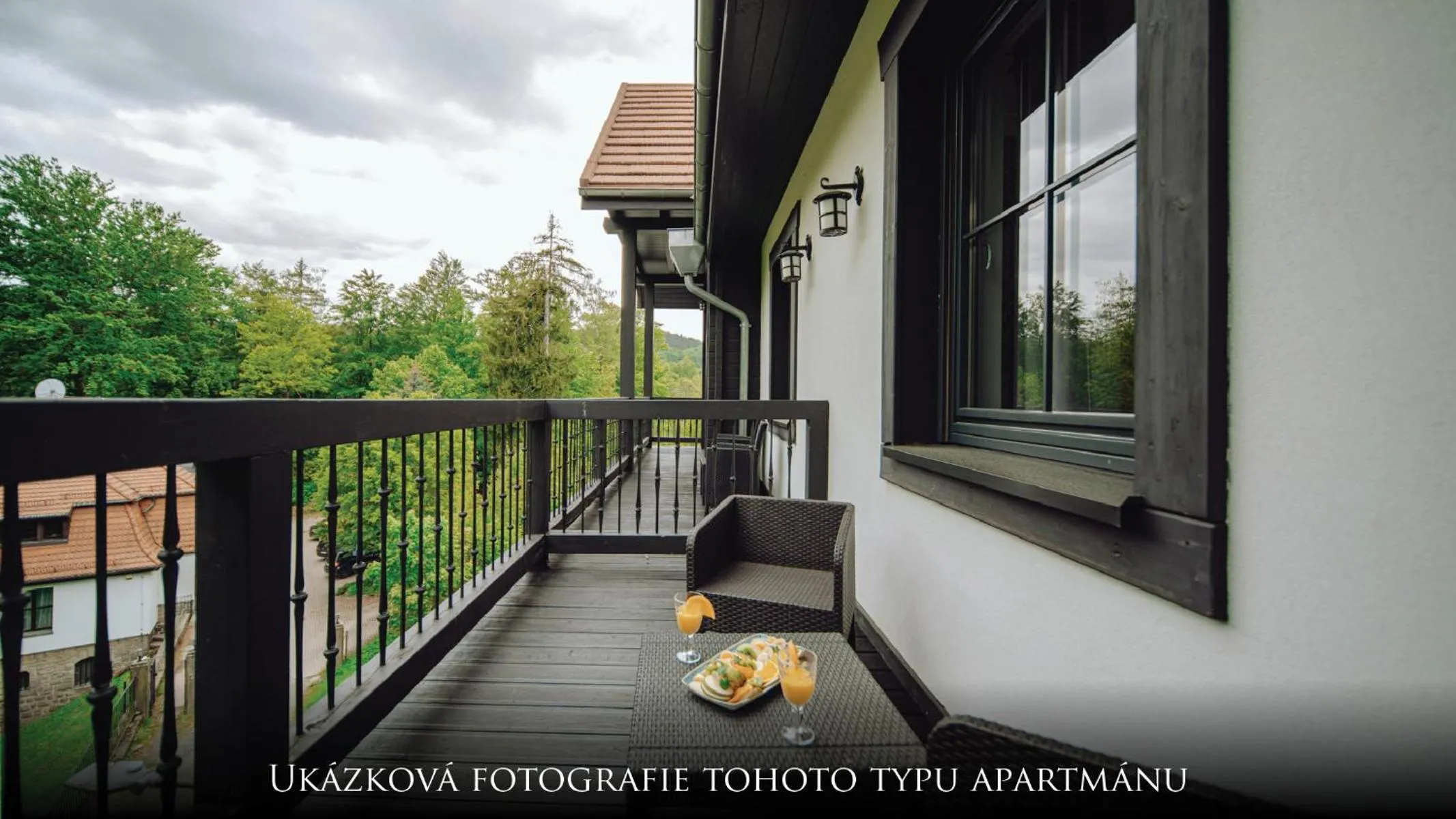 Balcony/Terrace in Norweska Dolina Family&Pet-friendly Resort