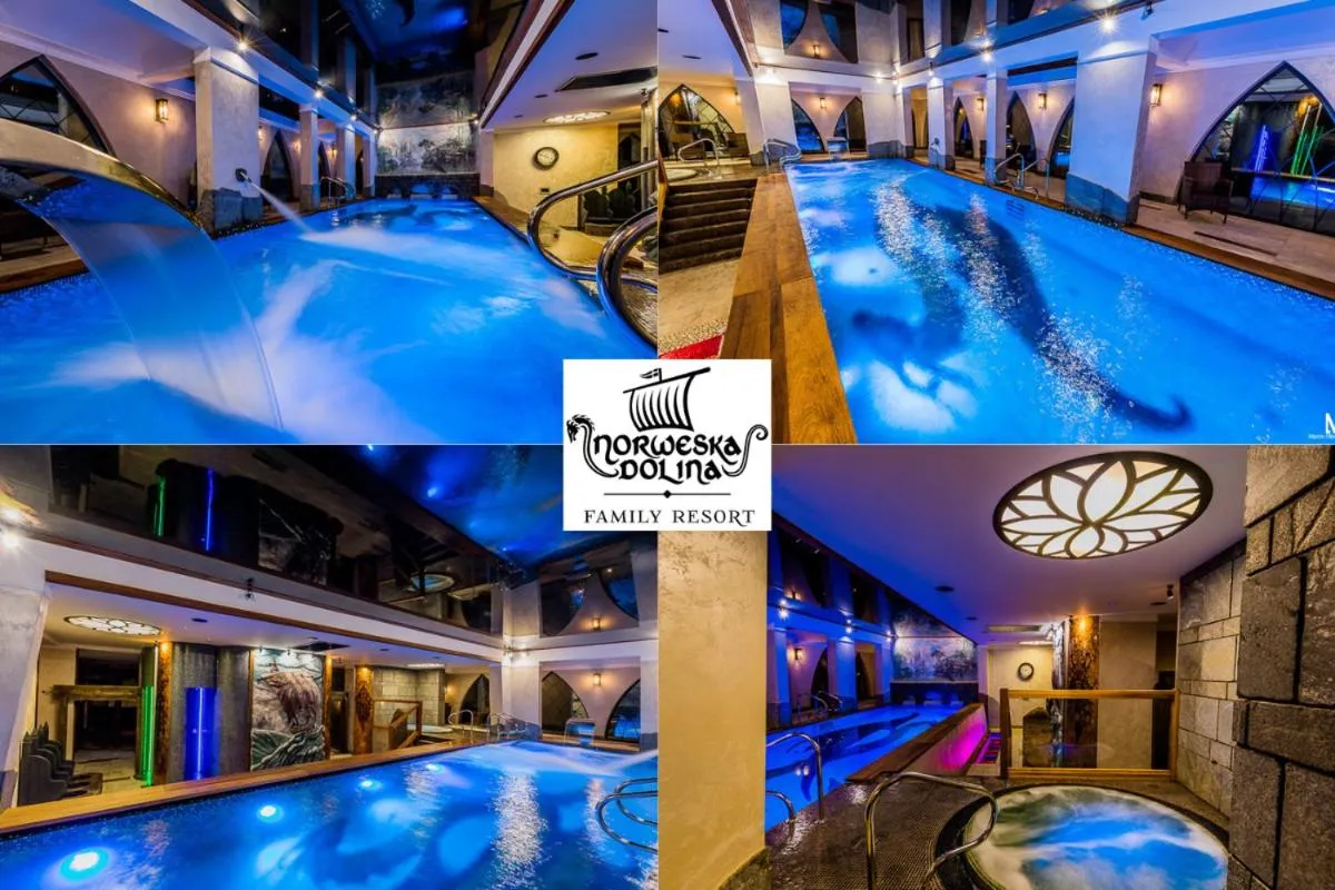 Swimming pool in Norweska Dolina Family&Pet-friendly Resort