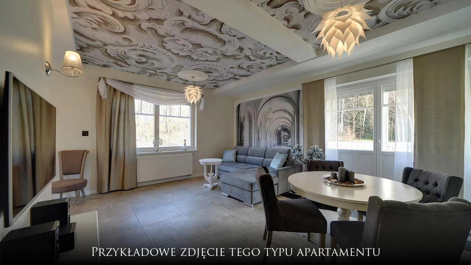 Living room in Norweska Dolina Family&Pet-friendly Resort