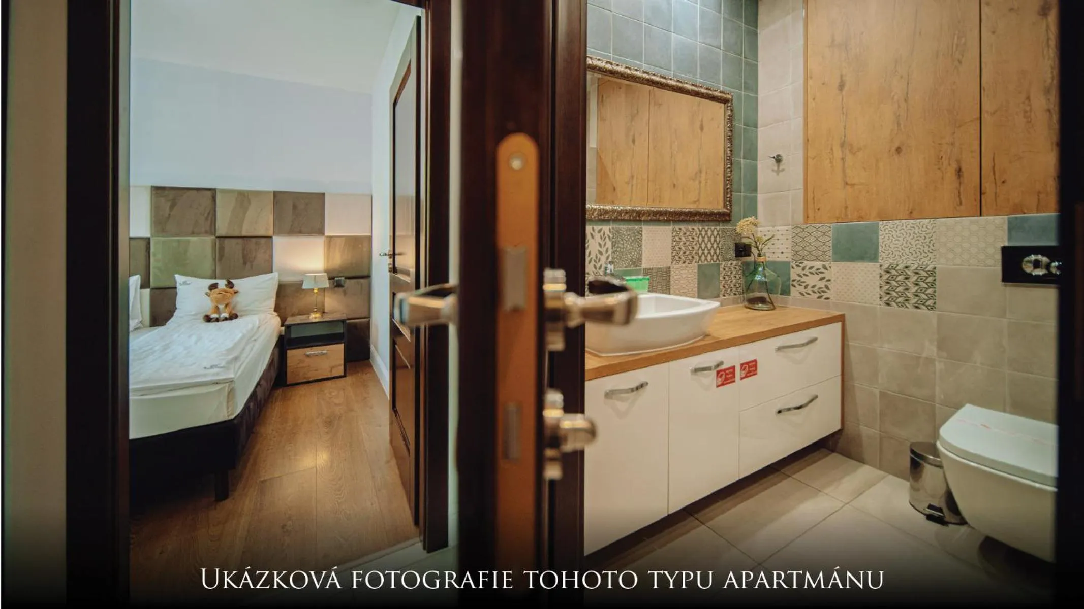 Bathroom, Bed in Norweska Dolina Family&Pet-friendly Resort