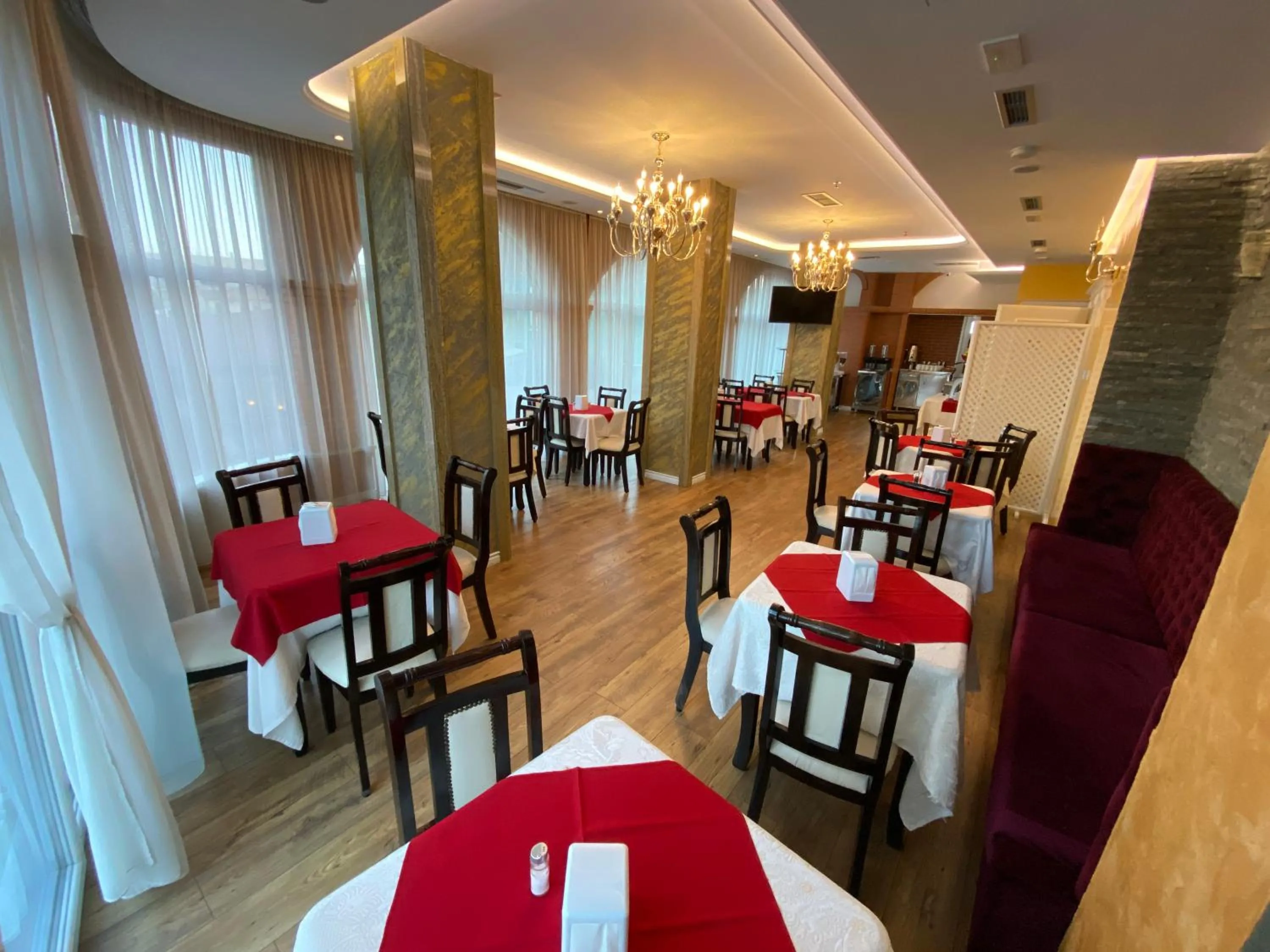 Breakfast in The Red Bricks Hotel