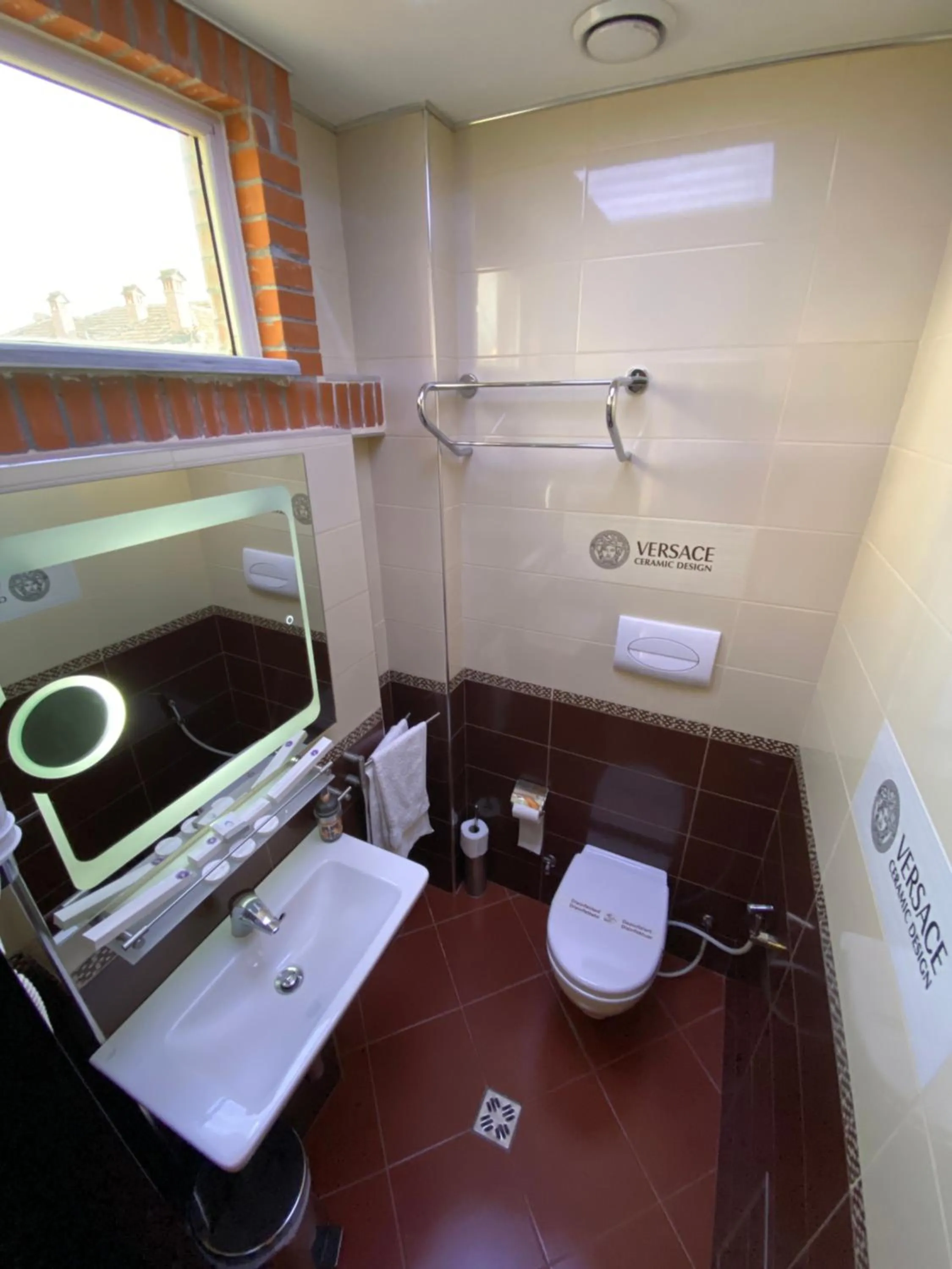 Bathroom in The Red Bricks Hotel