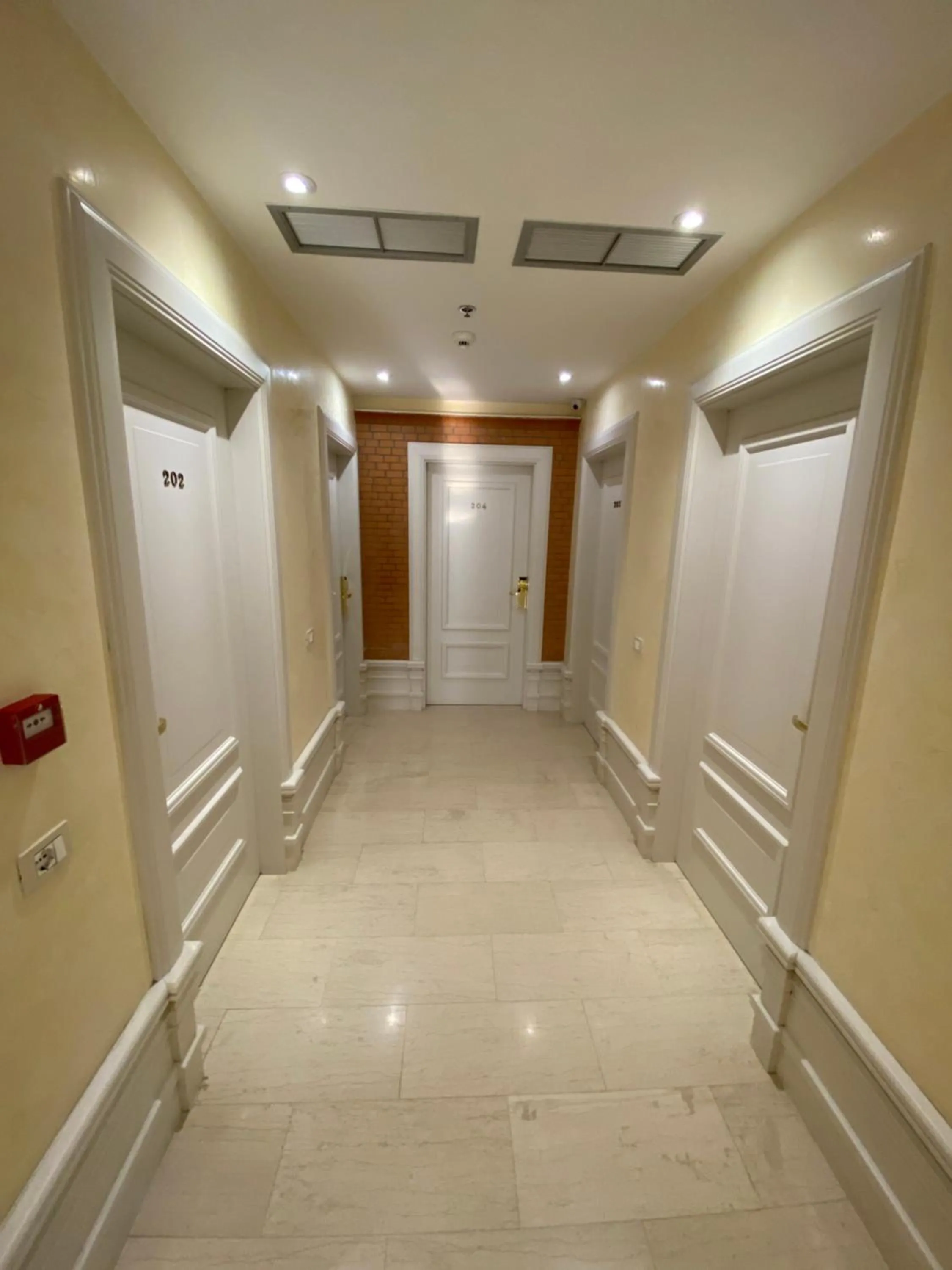 Floor plan in The Red Bricks Hotel