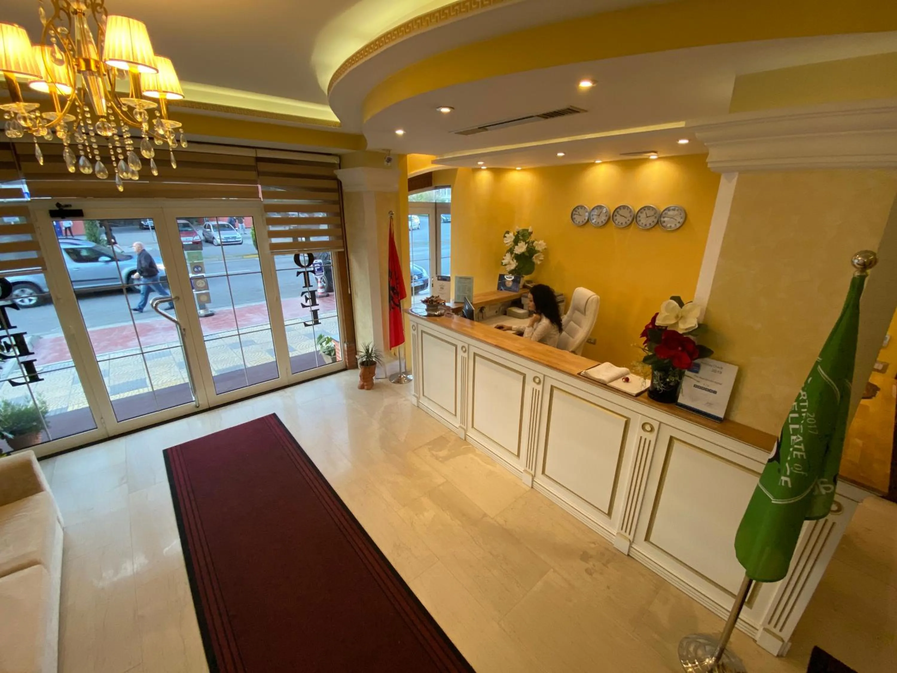 Staff in The Red Bricks Hotel