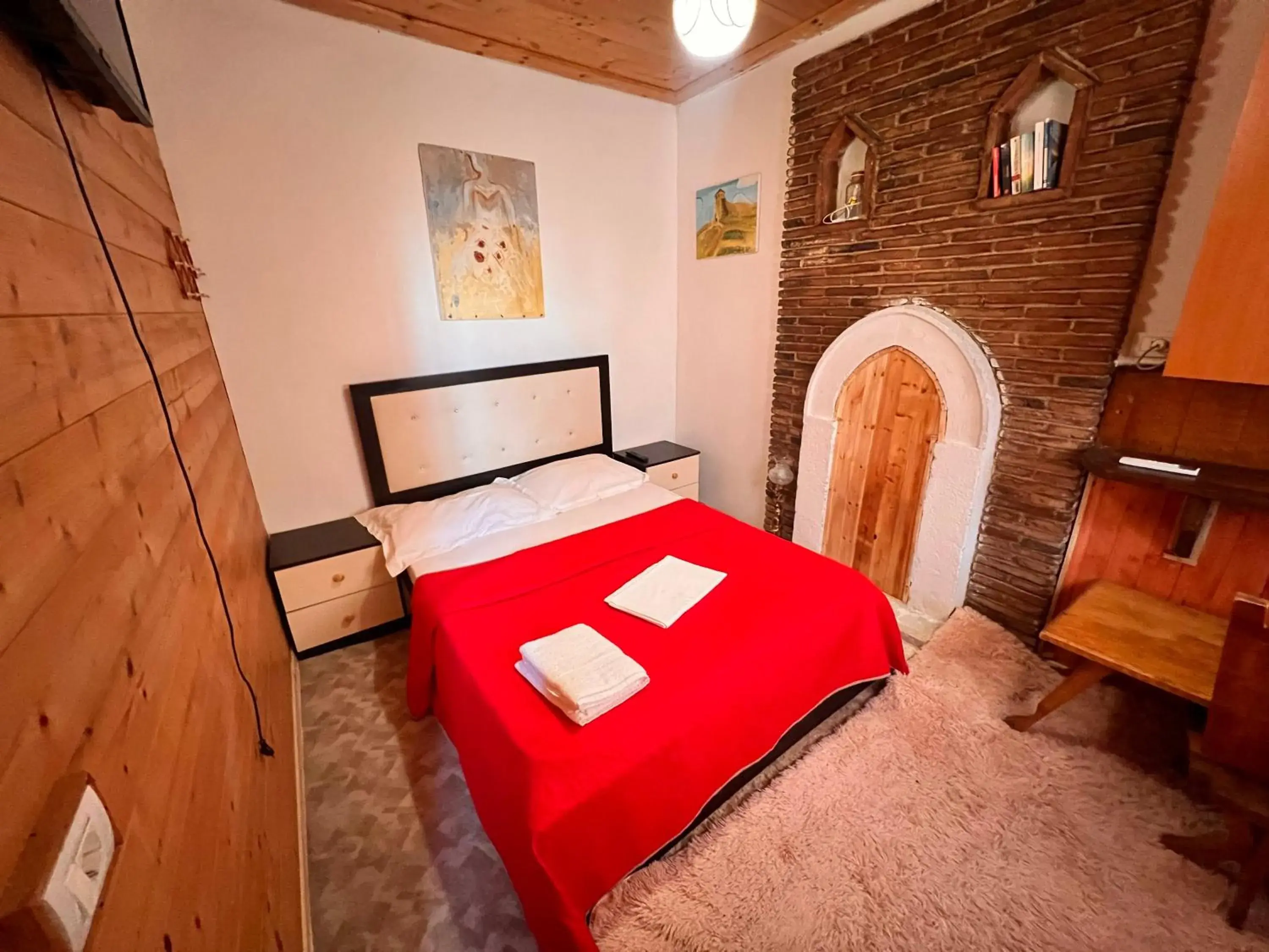 Double or Twin Room in Rooms Merlika -Inside the Castle- Double or Twin Room in Rooms Merlika -Inside the Castle-