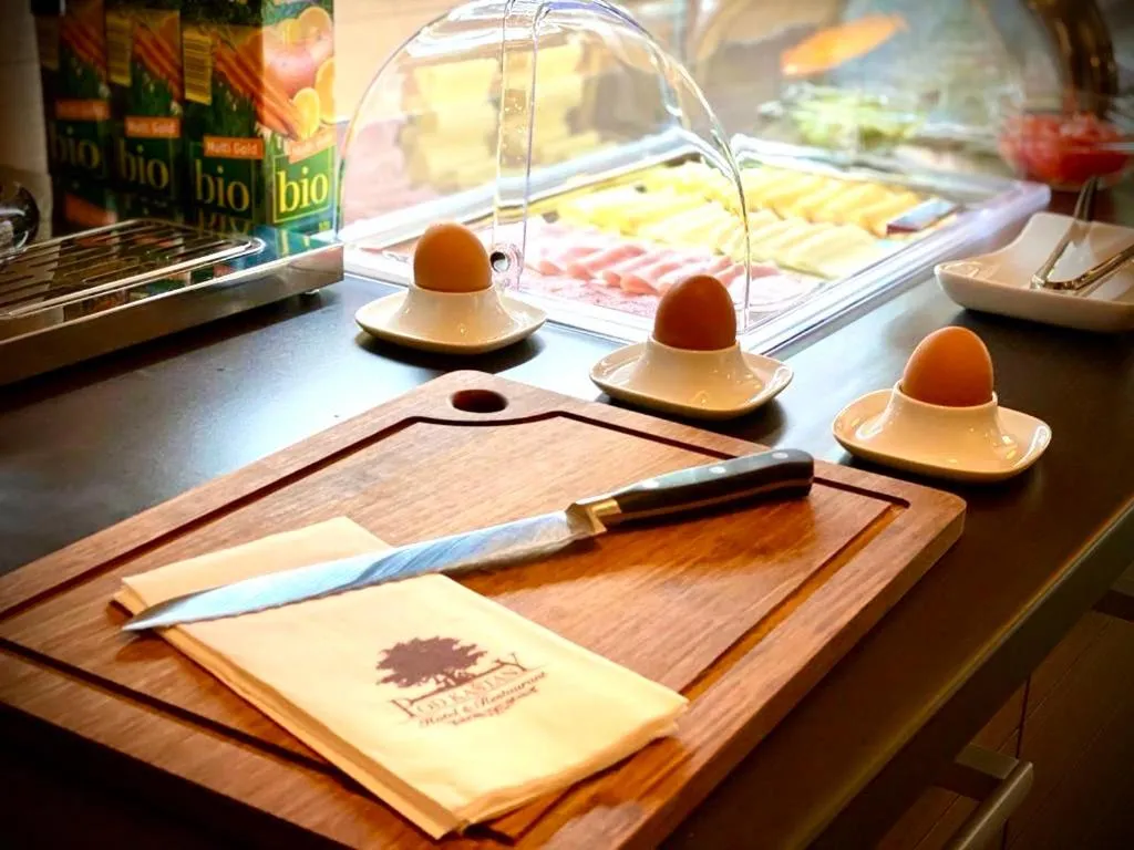 Continental breakfast in Hotel & Restaurant Pod Kaštany