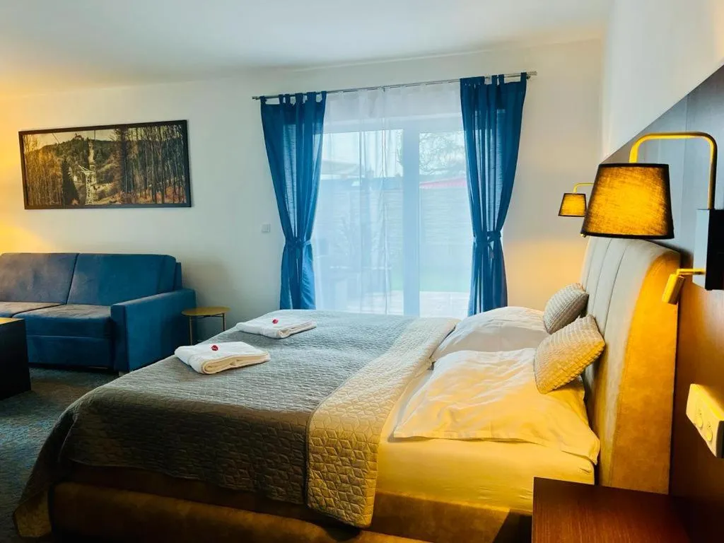 Bed in Hotel & Restaurant Pod Kaštany