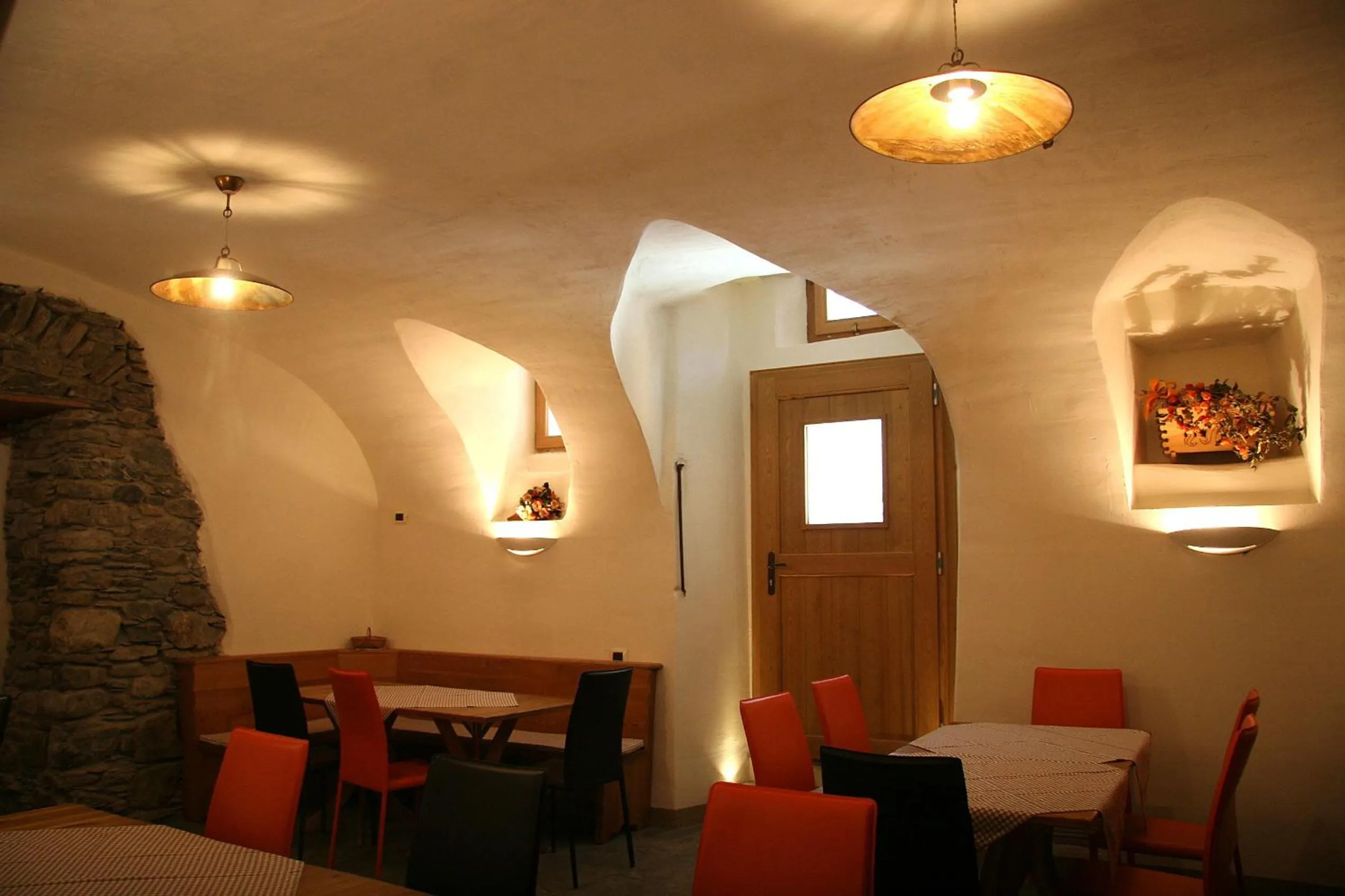 Lounge or bar in Ostello del Castello Tirano