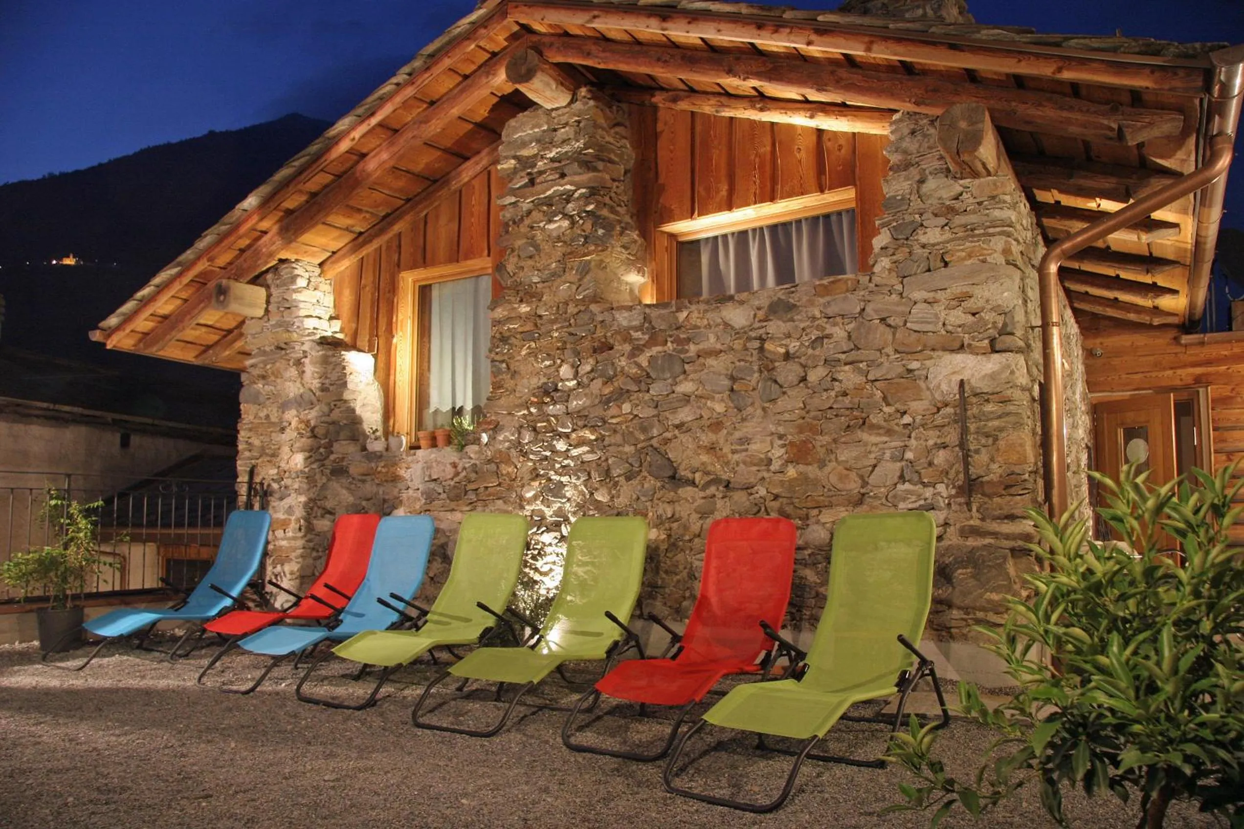 Property building in Ostello del Castello Tirano