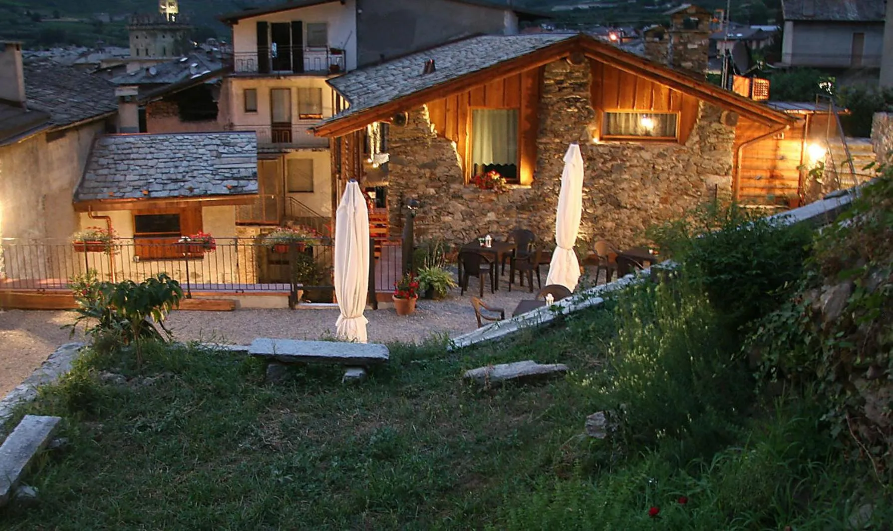 Property building in Ostello del Castello Tirano