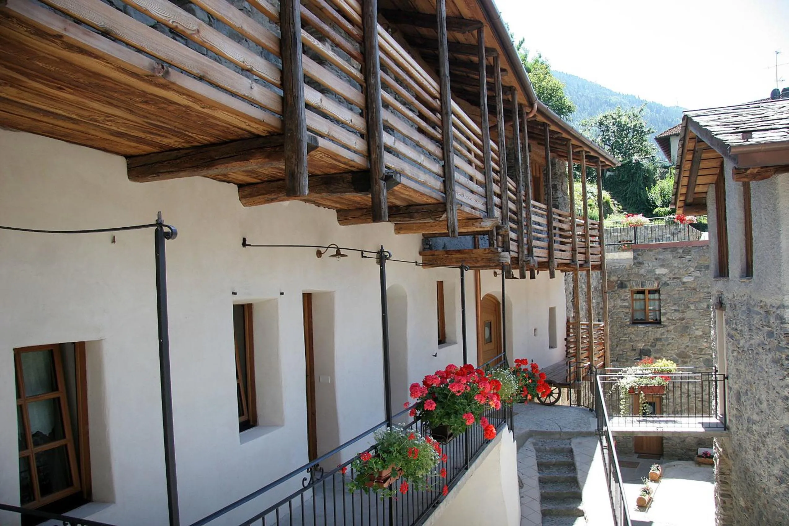 Property building in Ostello del Castello Tirano