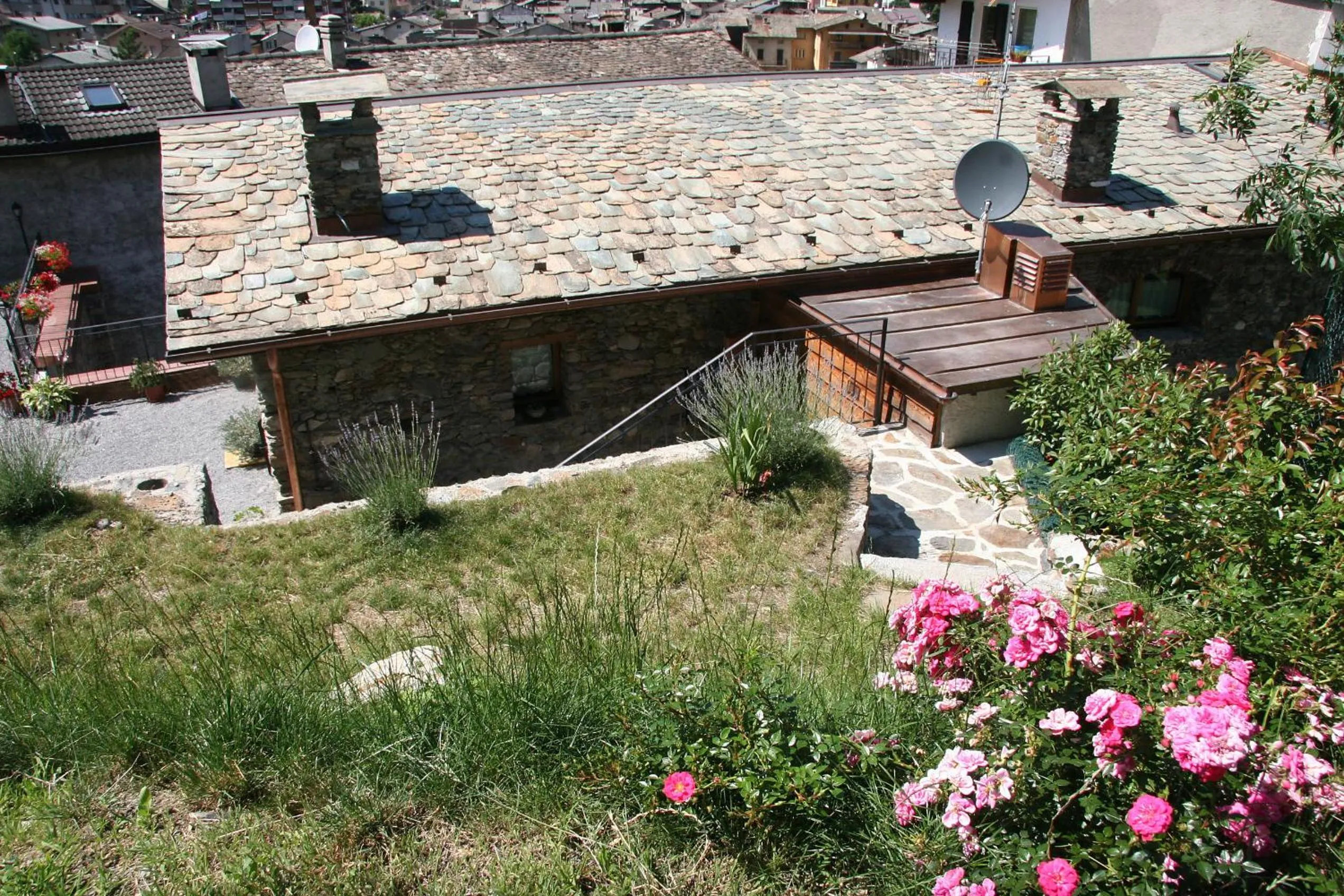 Garden in Ostello del Castello Tirano