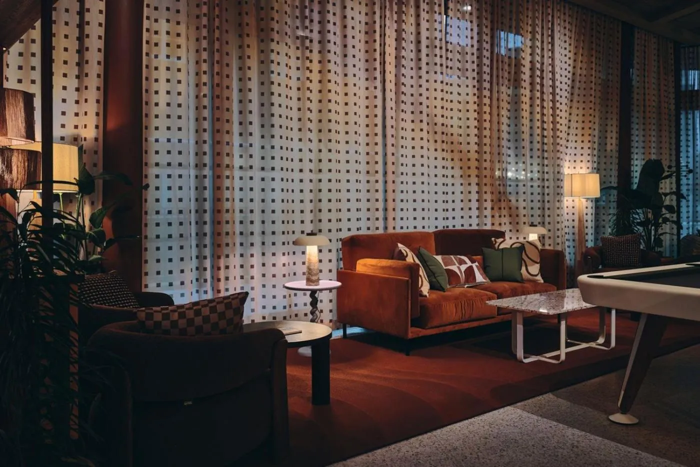 Lobby or reception in The Dock