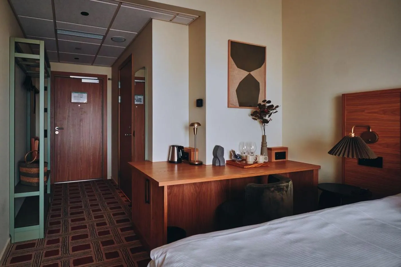 Coffee/tea facilities, Bed in The Dock