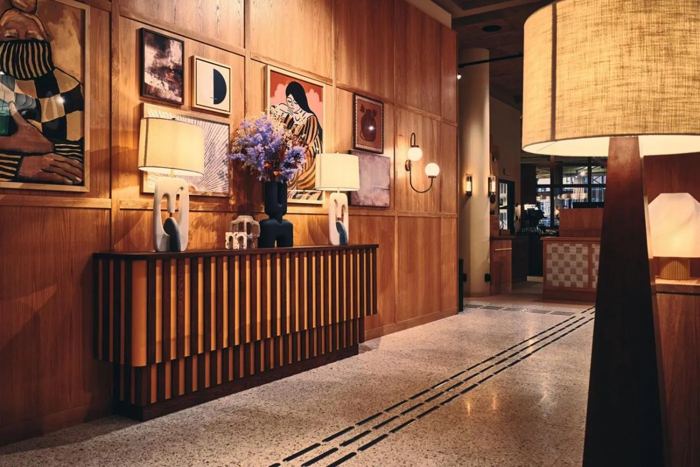 Lobby or reception in The Dock