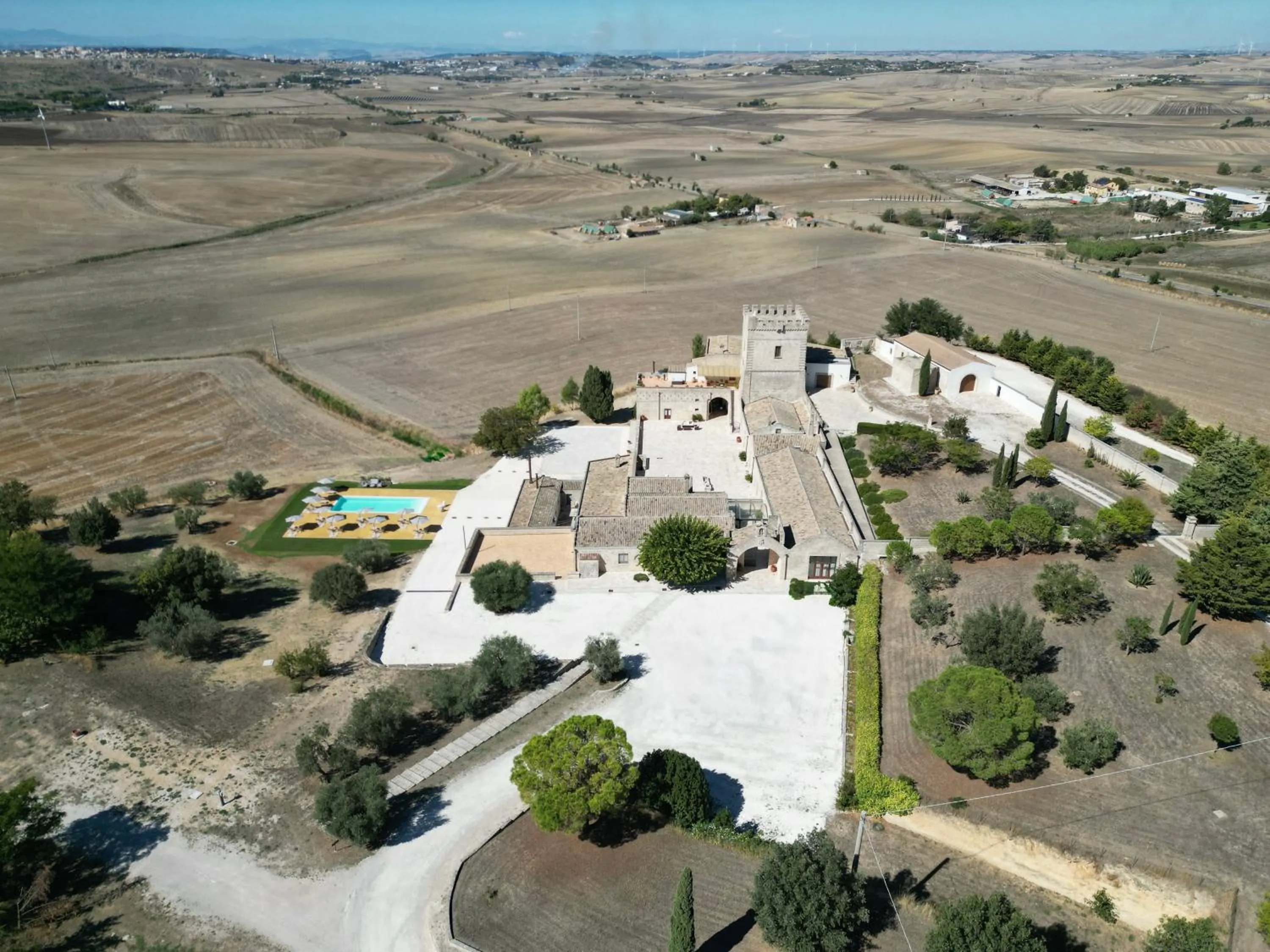 Bird's eye view in Masseria Torre Spagnola