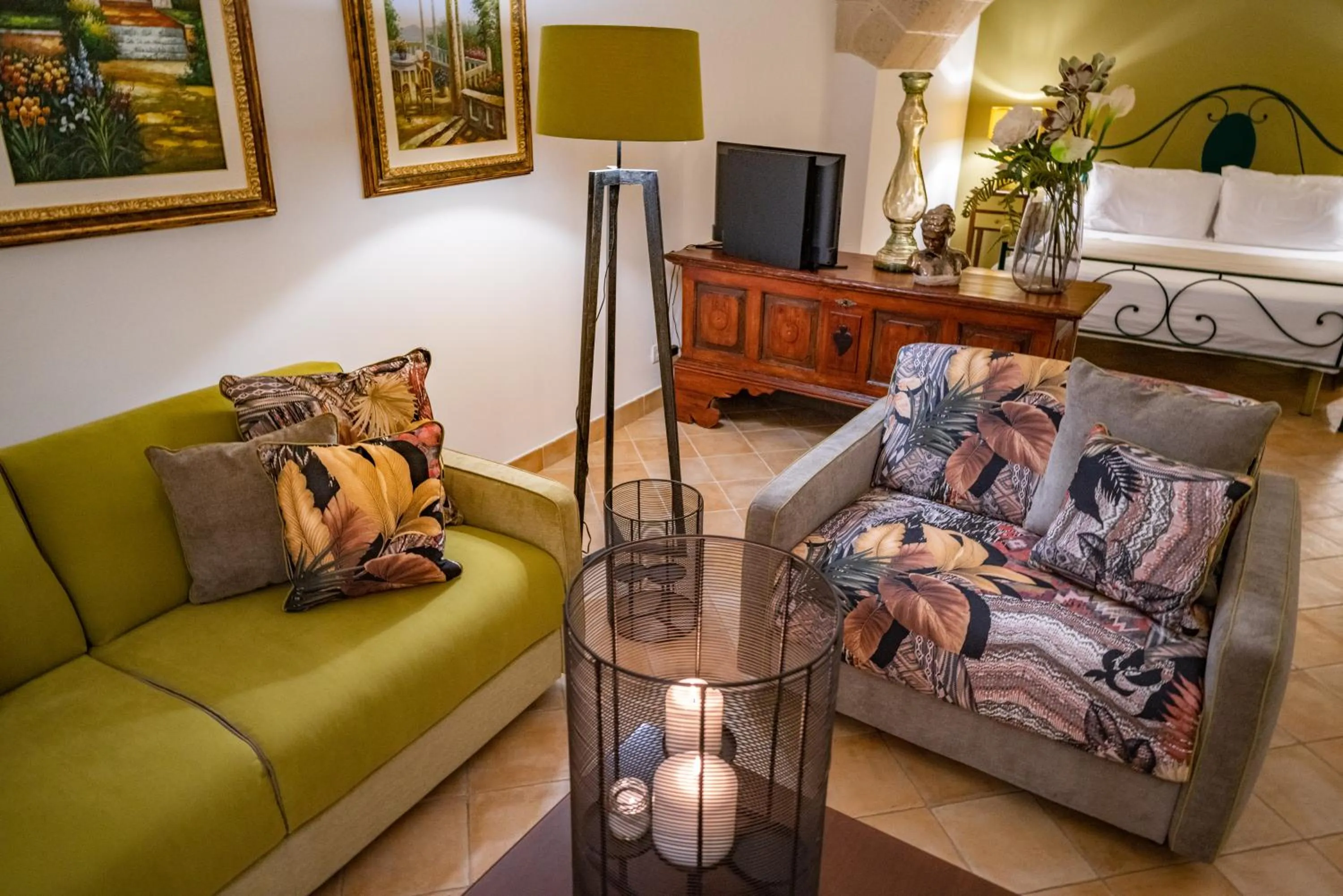 Decorative detail in Masseria Torre Spagnola