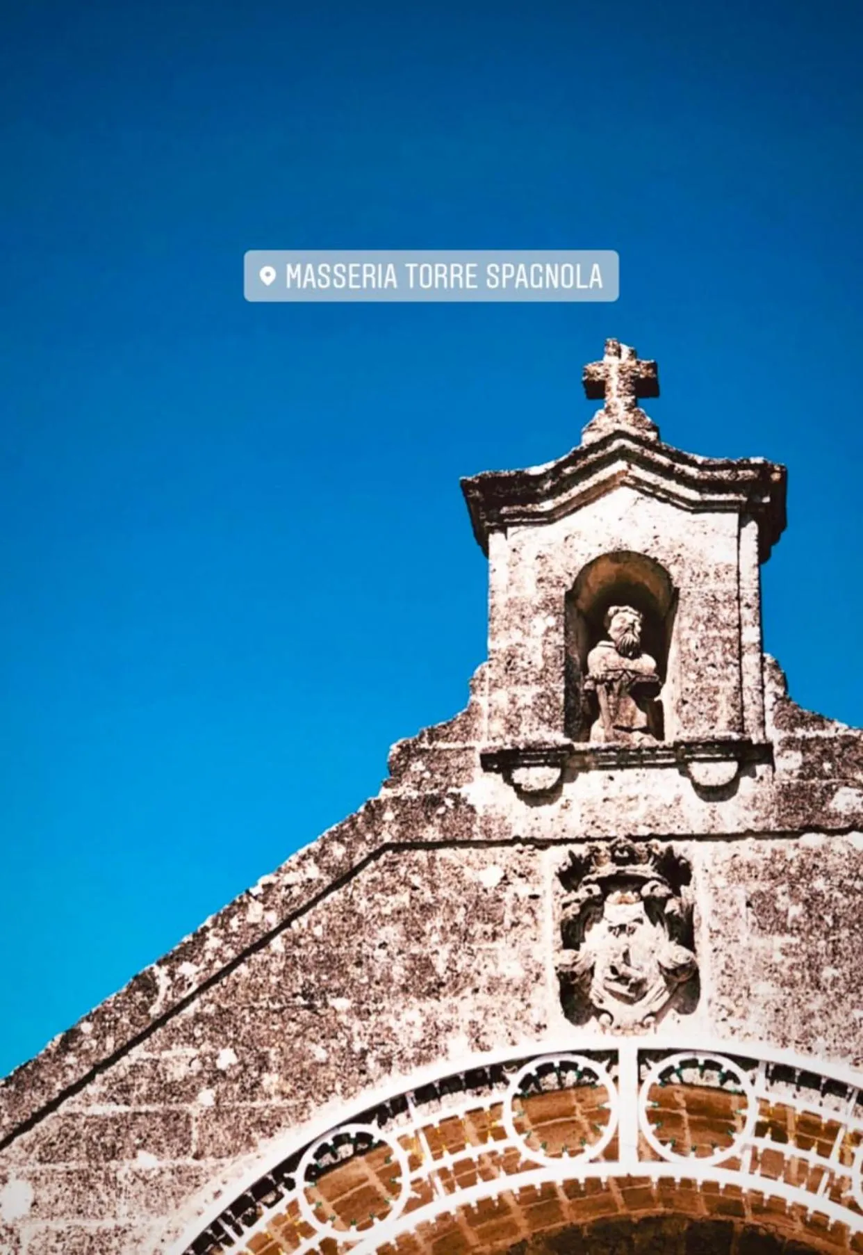 Facade/entrance in Masseria Torre Spagnola