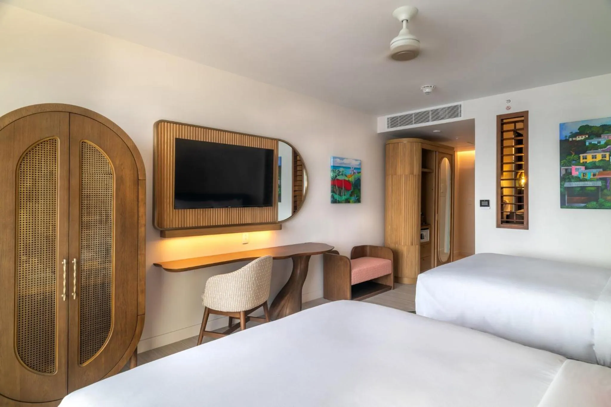 Photo of the whole room, Bed in Hotel Indigo Bridgetown Barbados by IHG