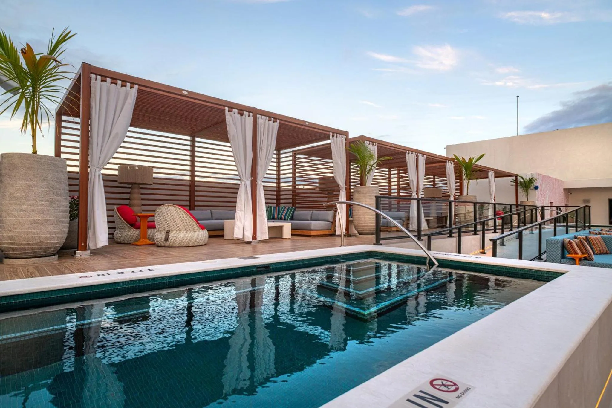 Swimming pool in Hotel Indigo Bridgetown Barbados by IHG