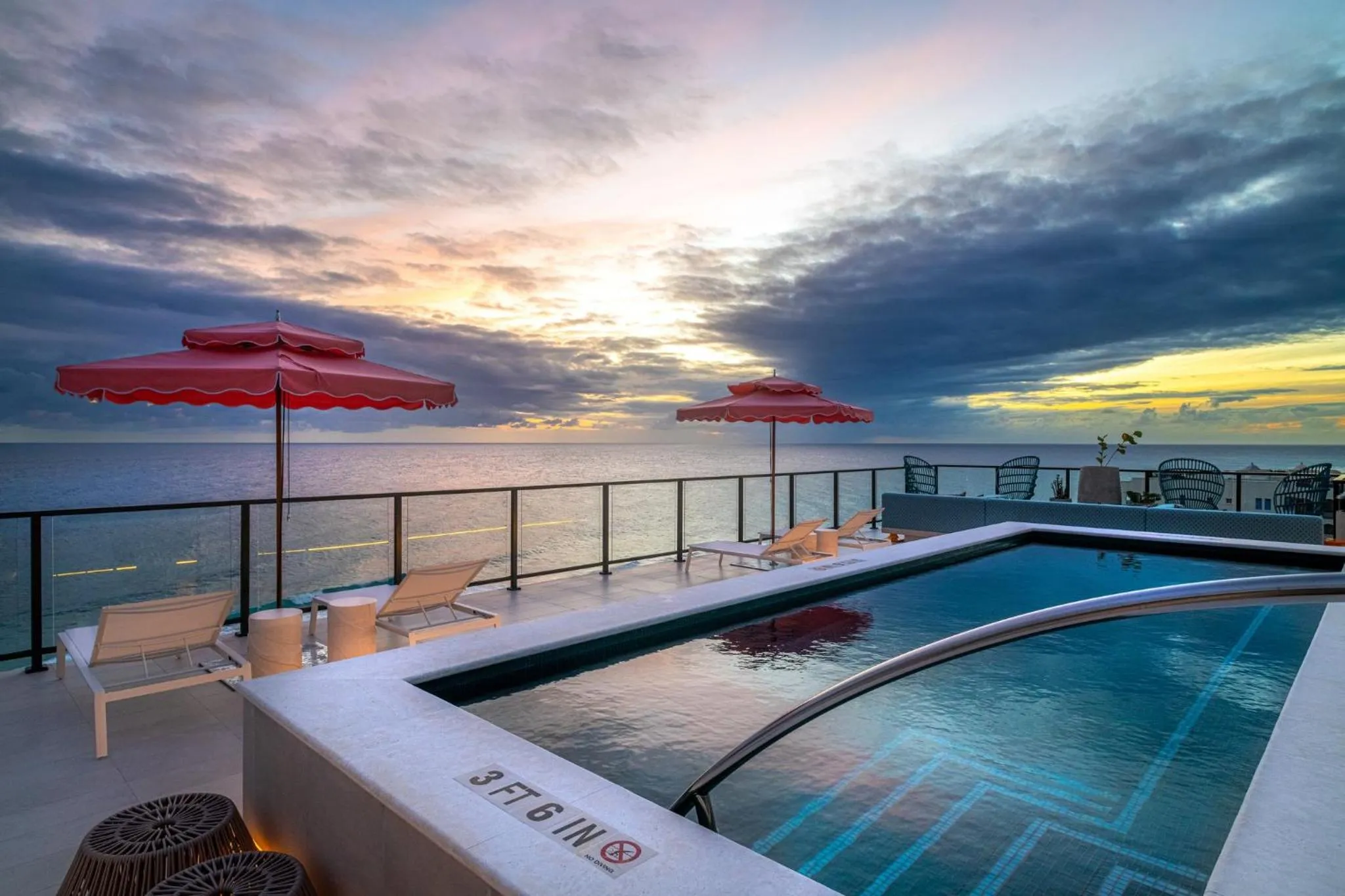 Swimming pool in Hotel Indigo Bridgetown Barbados by IHG