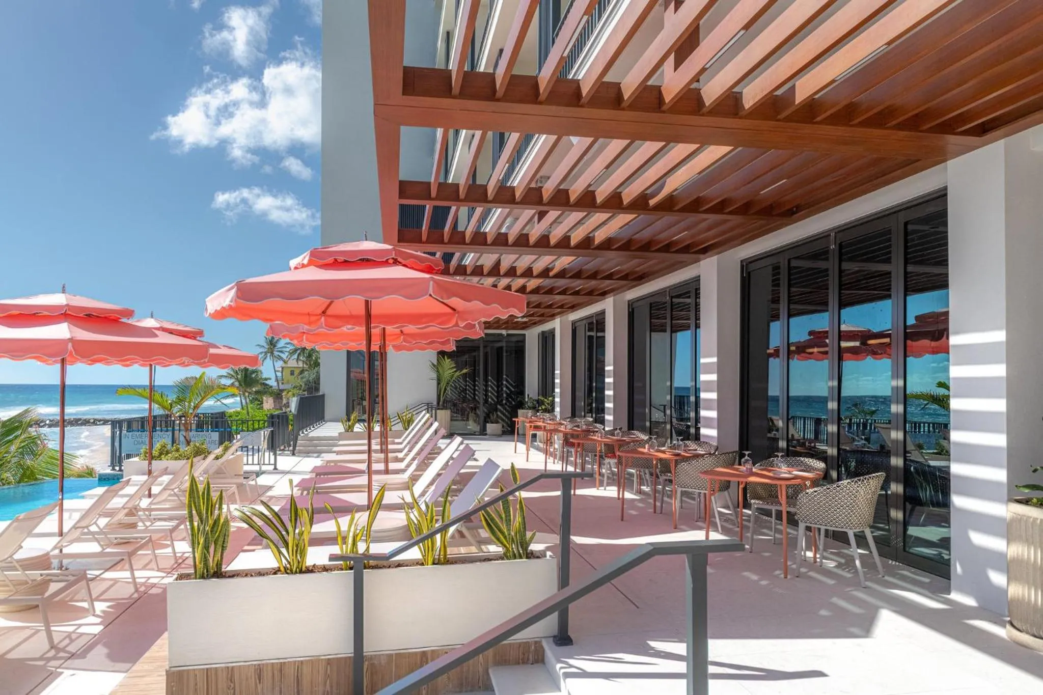 Swimming pool in Hotel Indigo Bridgetown Barbados by IHG