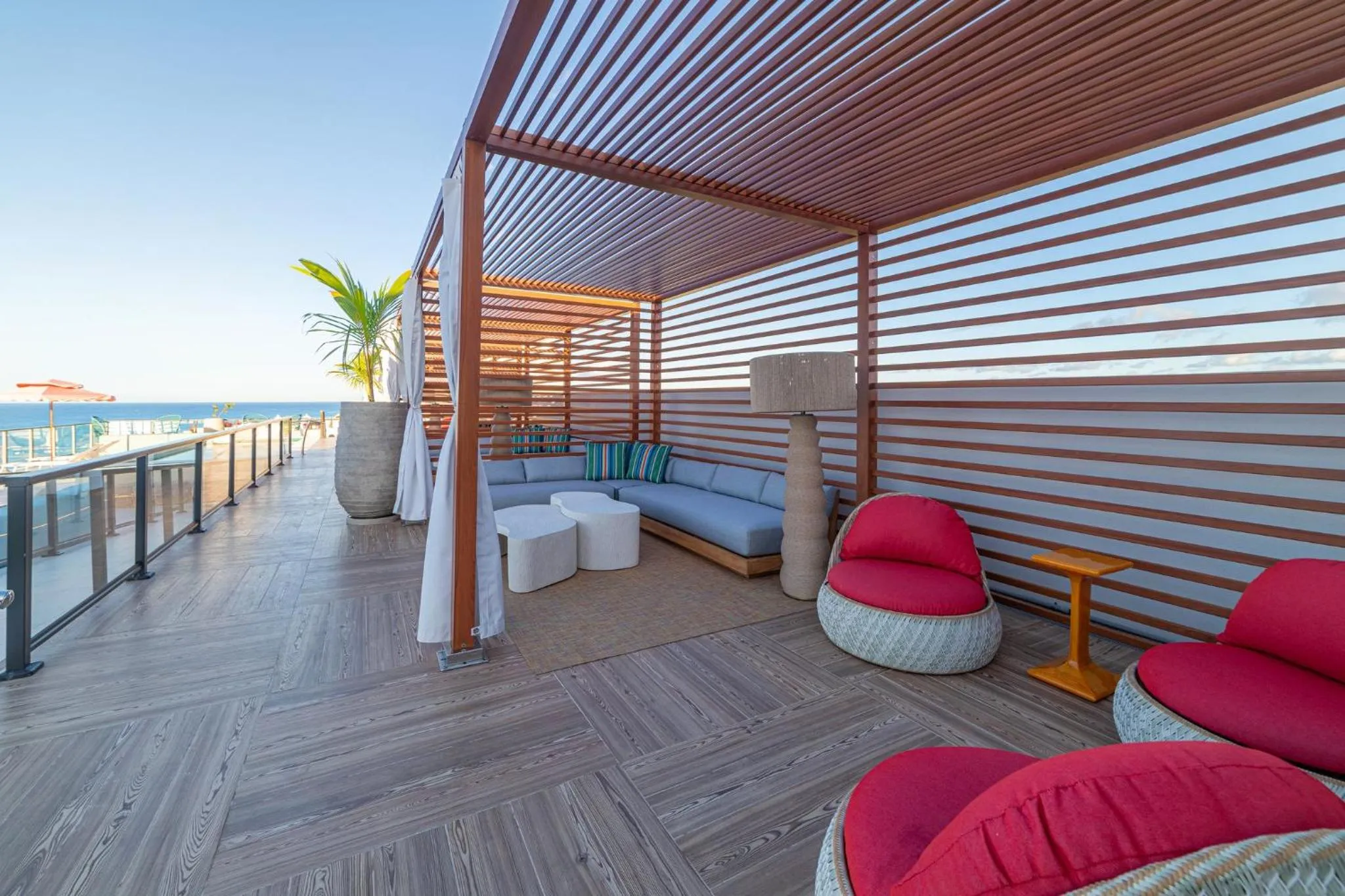 Swimming pool in Hotel Indigo Bridgetown Barbados by IHG