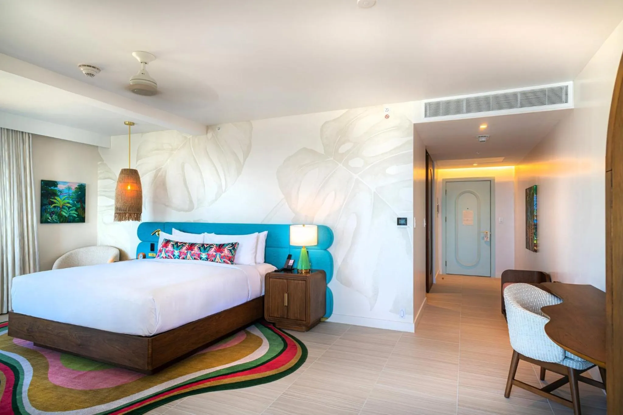 Photo of the whole room, Bed in Hotel Indigo Bridgetown Barbados by IHG