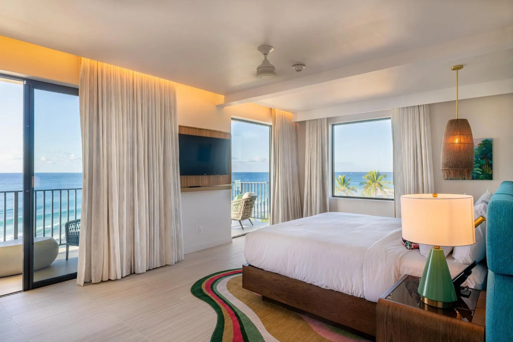 Photo of the whole room, Bed in Hotel Indigo Bridgetown Barbados by IHG