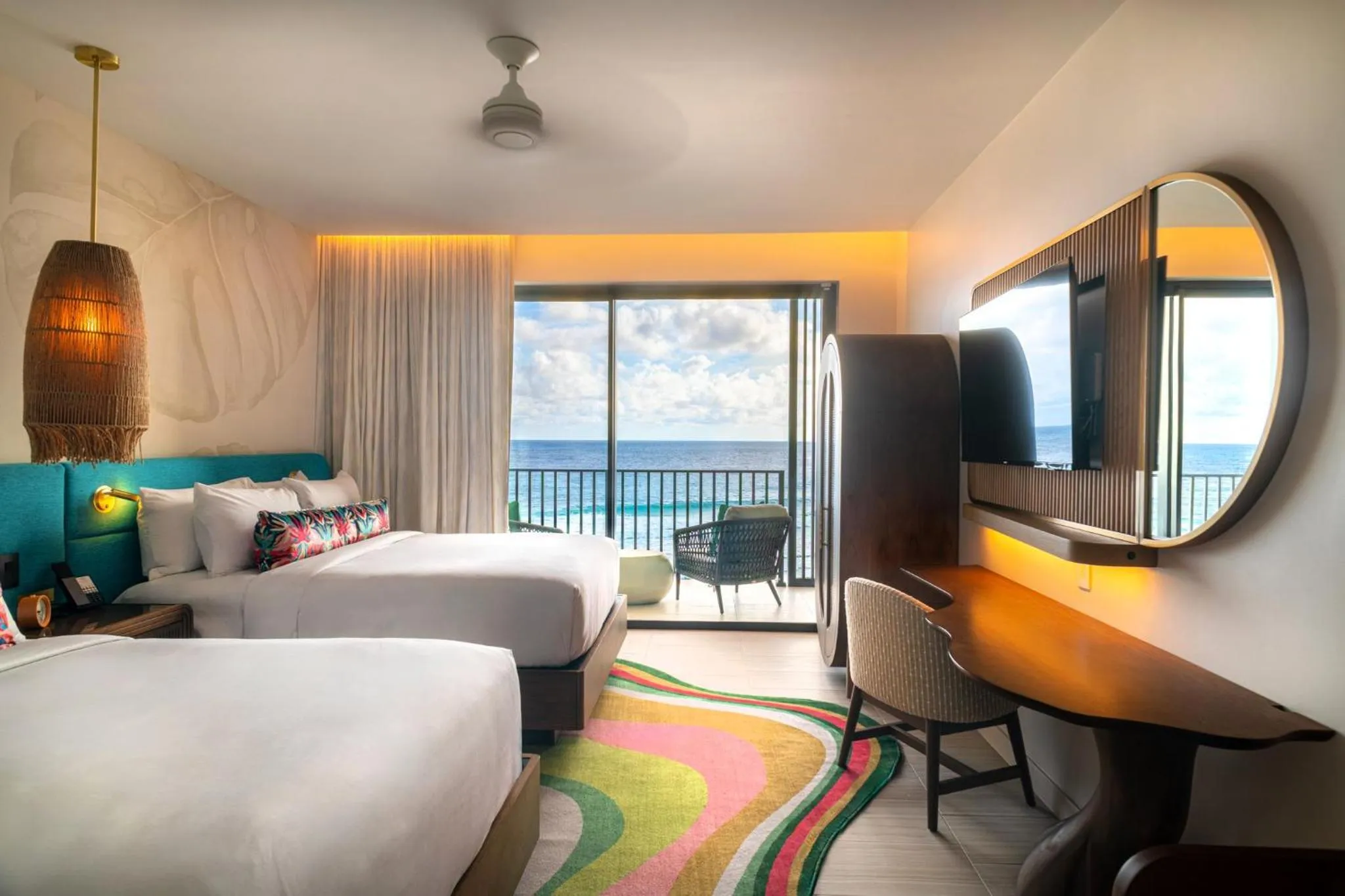 Photo of the whole room, Bed in Hotel Indigo Bridgetown Barbados by IHG