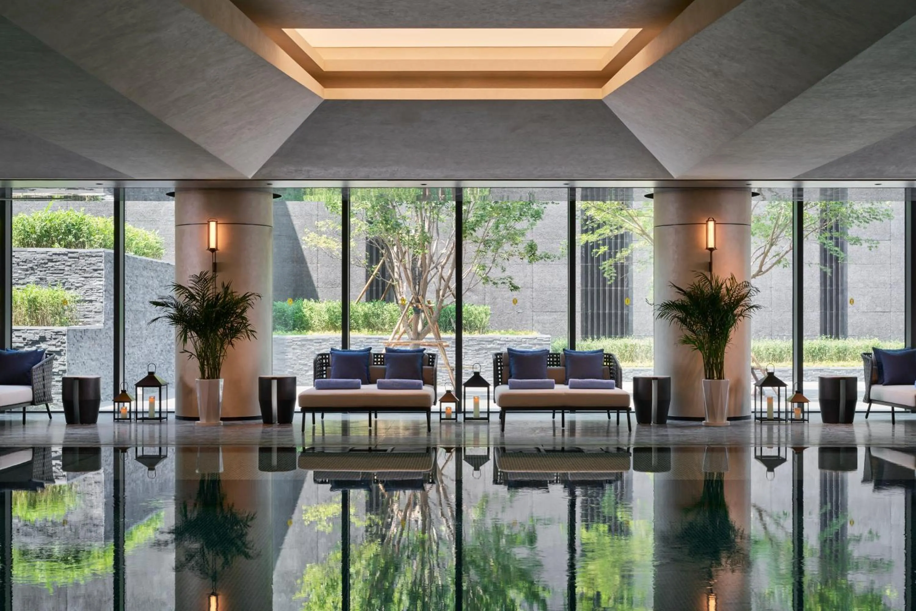 Swimming pool in InterContinental Changchun High Tech Zone by IHG