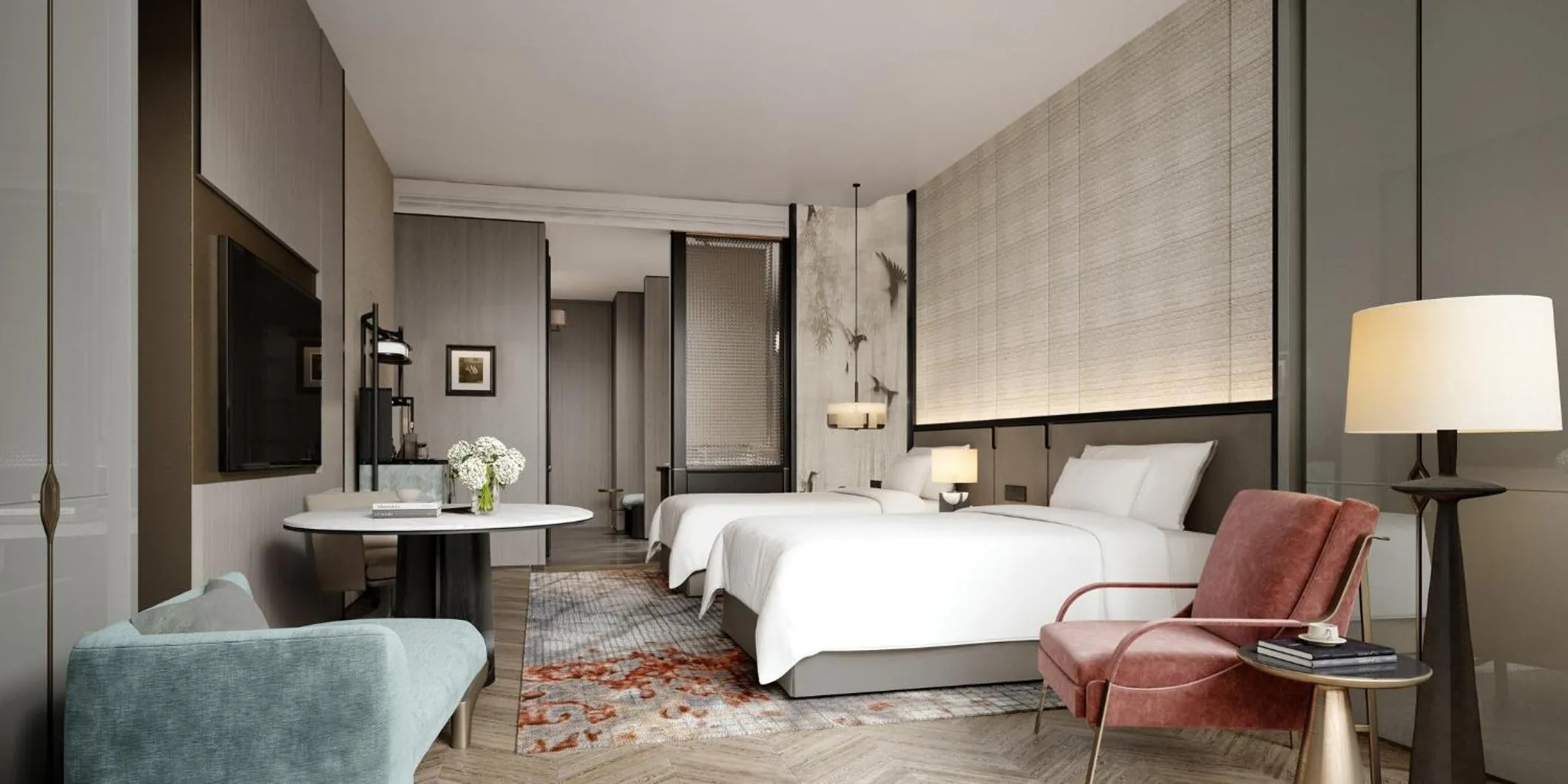 Photo of the whole room, Bed in InterContinental Changchun High Tech Zone by IHG