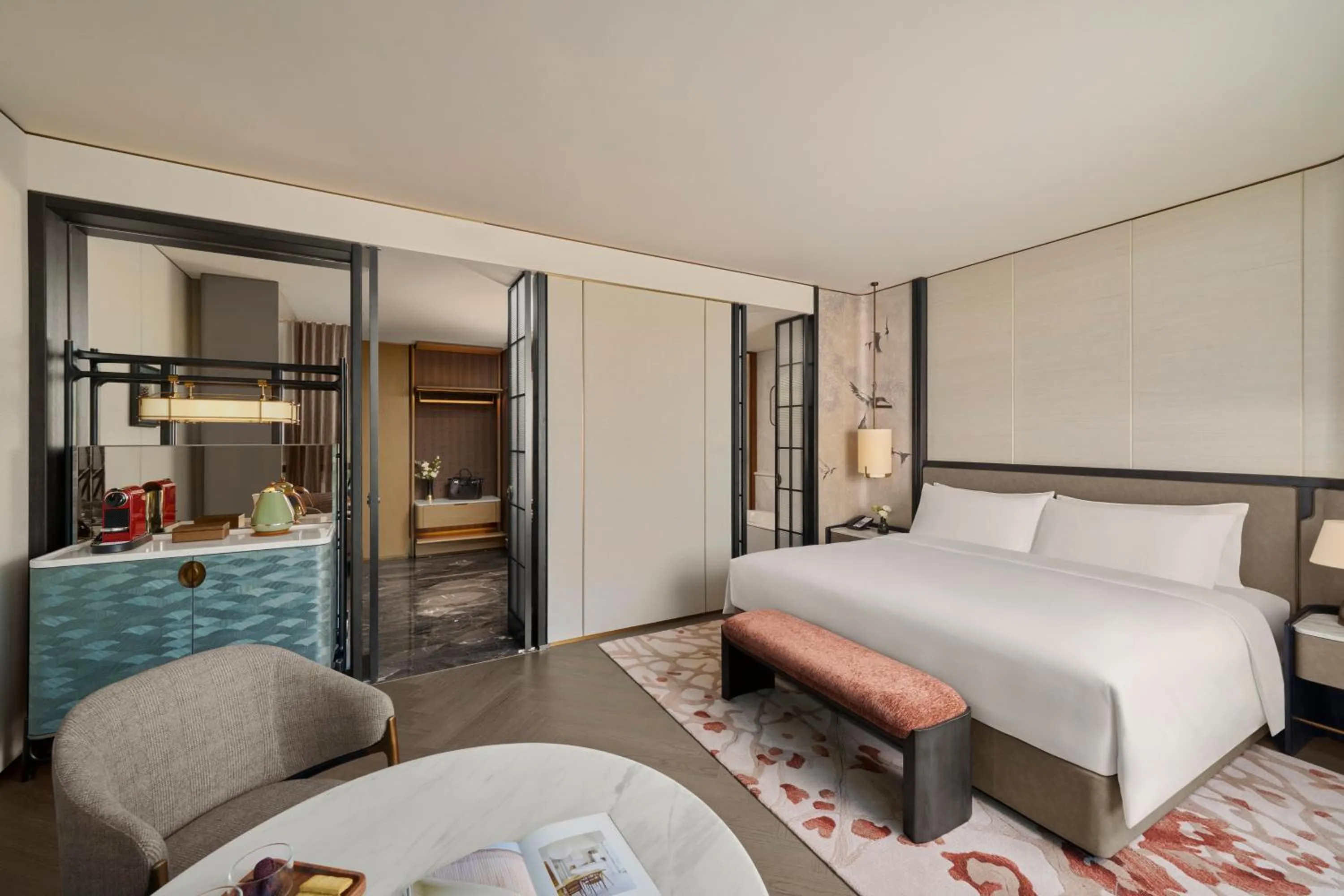 Photo of the whole room, Bed in InterContinental Changchun High Tech Zone by IHG