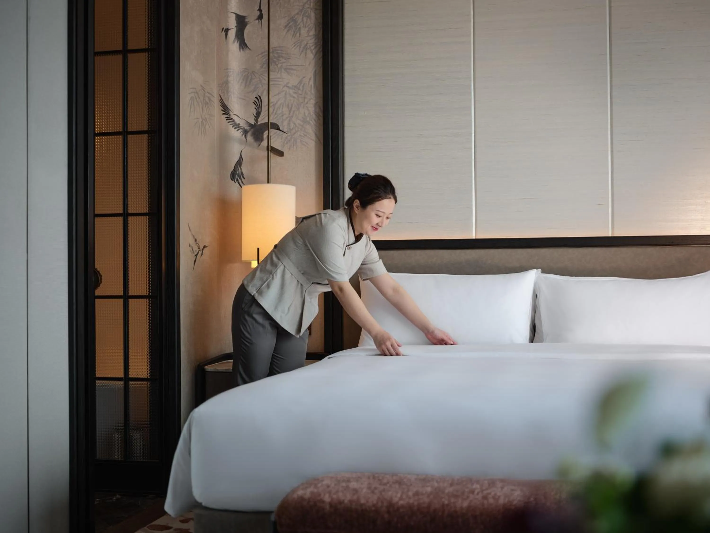 Bed in InterContinental Changchun High Tech Zone by IHG