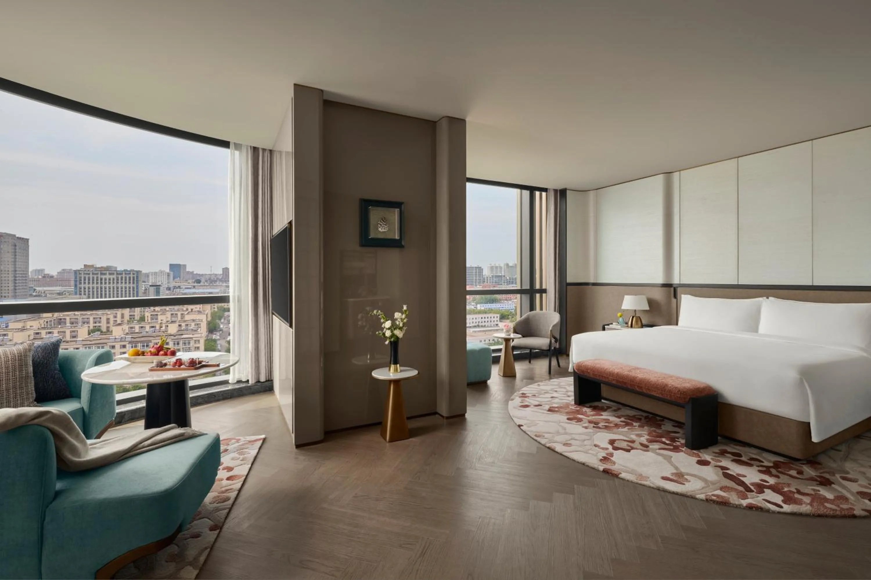 Bedroom, Bed in InterContinental Changchun High Tech Zone by IHG