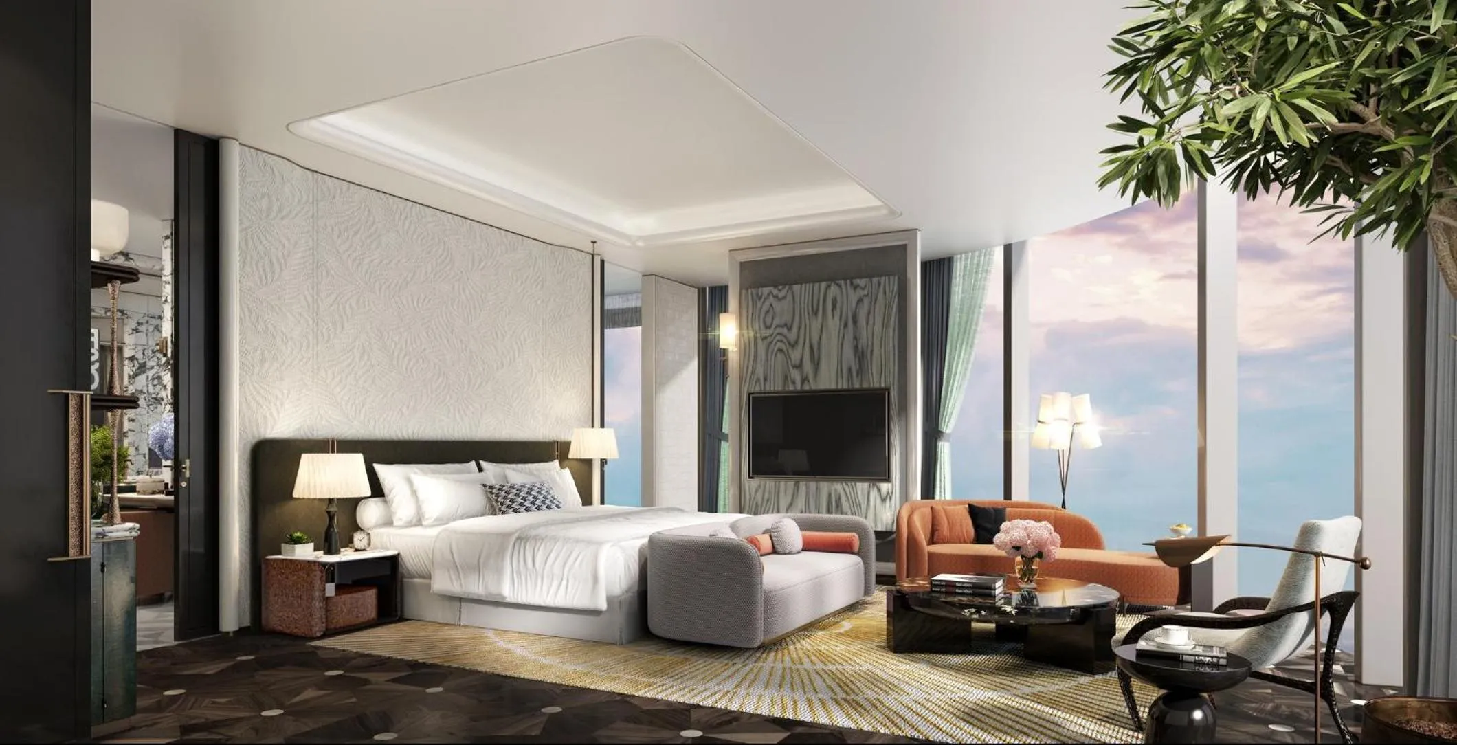 Photo of the whole room, Bed in InterContinental Changchun High Tech Zone by IHG