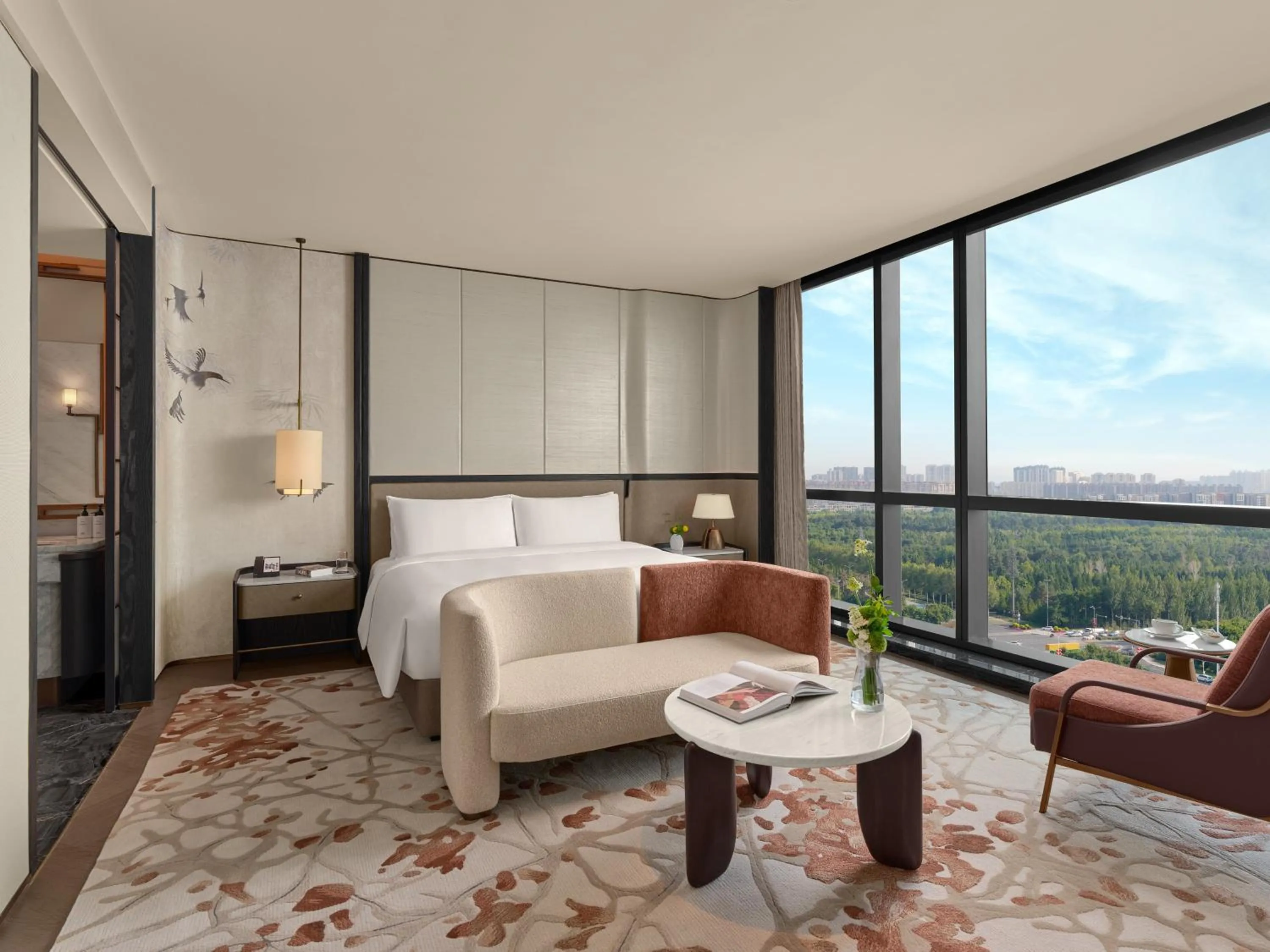 Photo of the whole room, Bed in InterContinental Changchun High Tech Zone by IHG