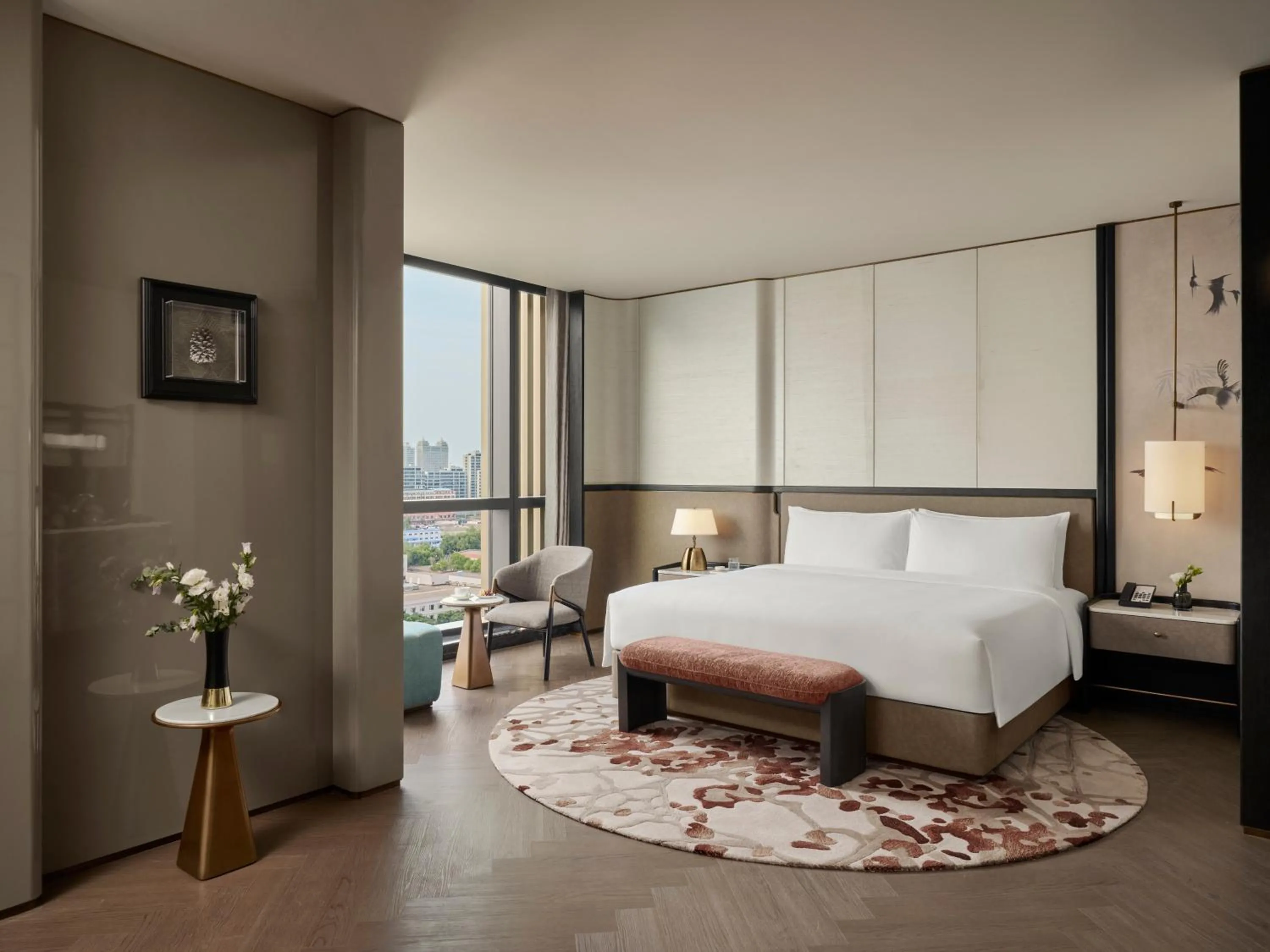 Photo of the whole room, Bed in InterContinental Changchun High Tech Zone by IHG
