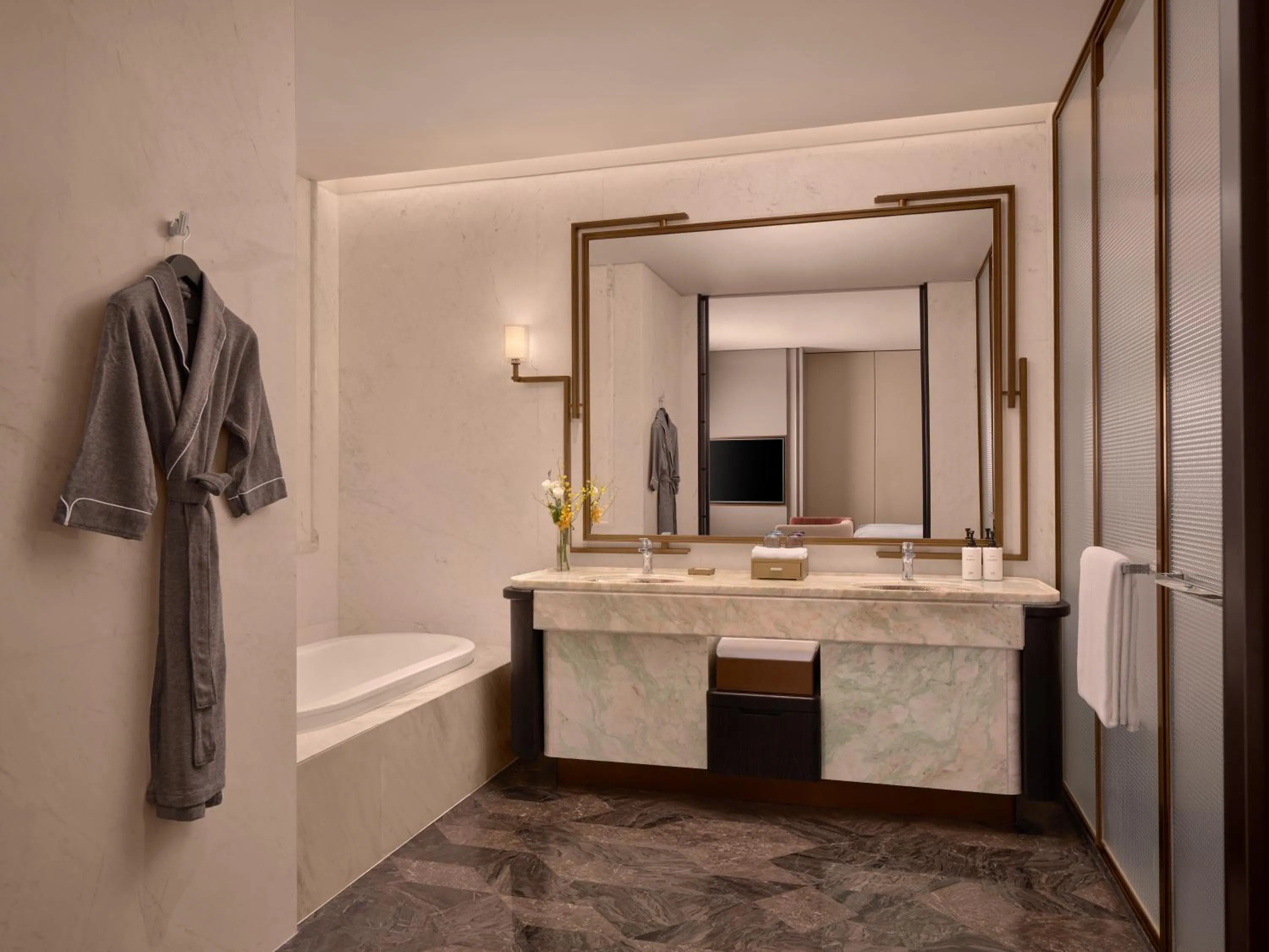 Bathroom in InterContinental Changchun High Tech Zone by IHG