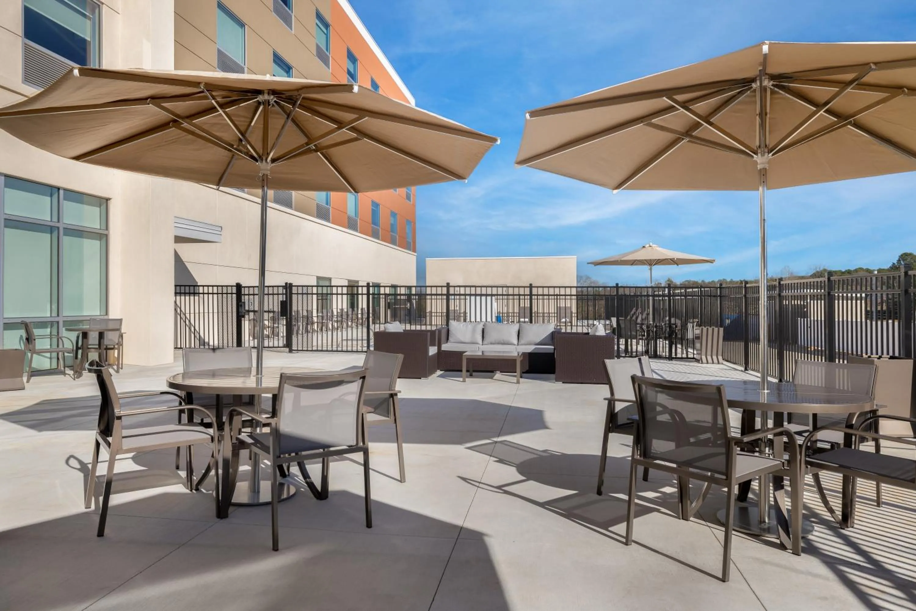 Patio in Holiday Inn Express & Suites Huntsville Northeast by IHG