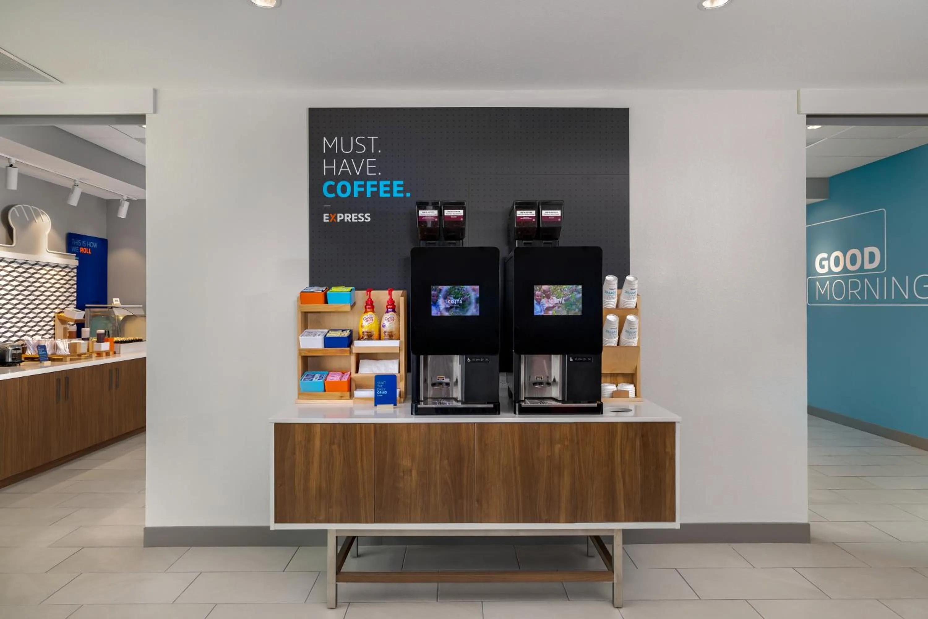 Coffee/tea facilities in Holiday Inn Express & Suites Huntsville Northeast by IHG
